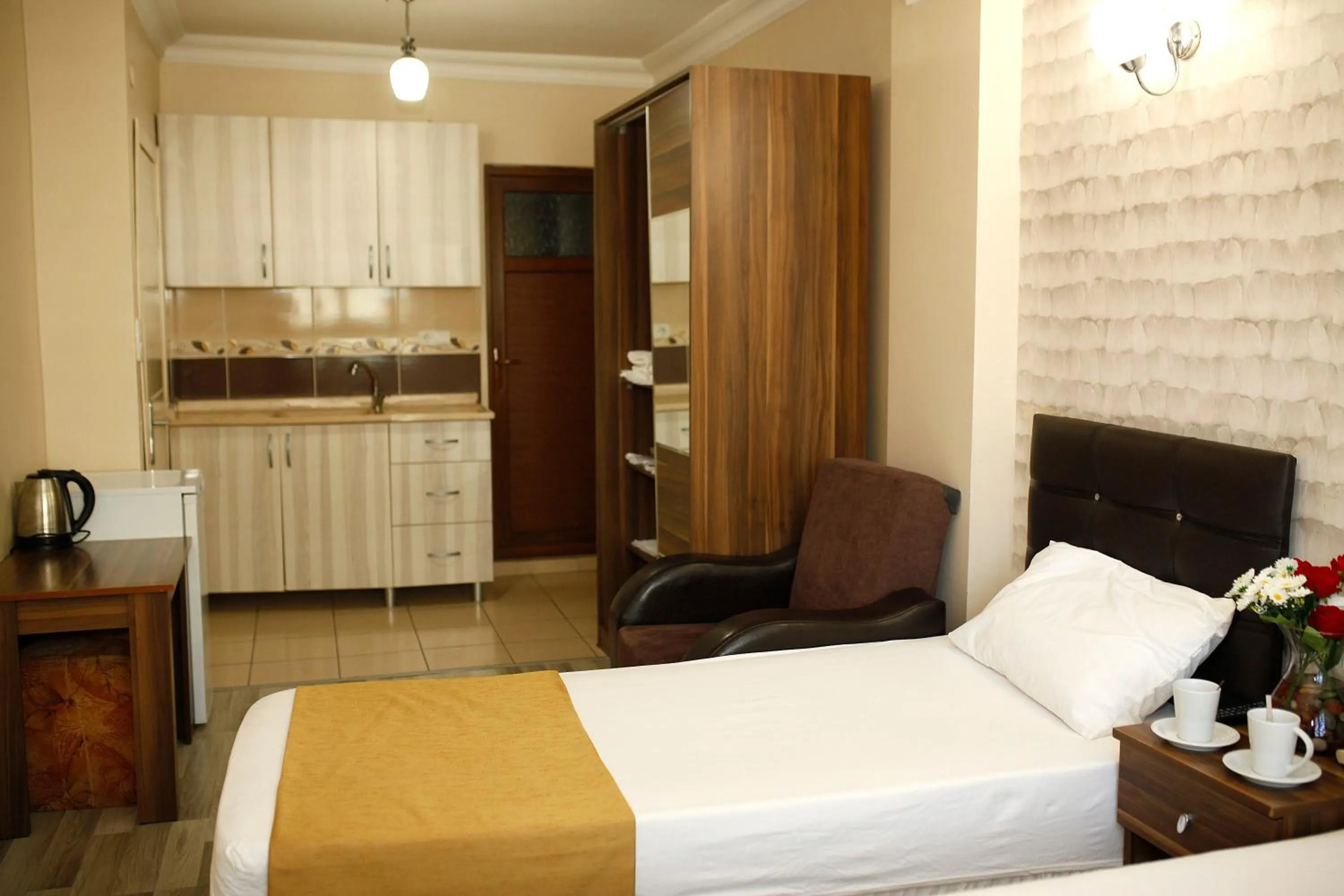 Bed in Birlik Apart Hotel