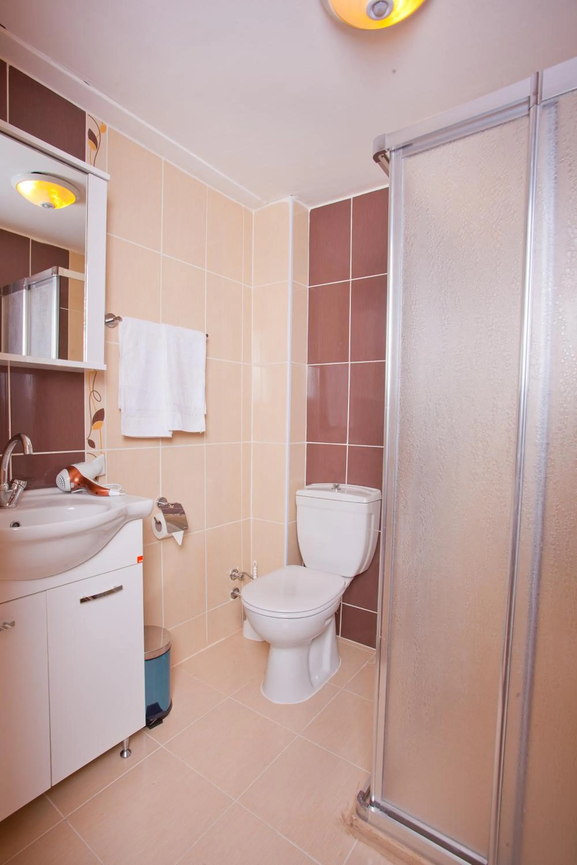 Toilet in Birlik Apart Hotel