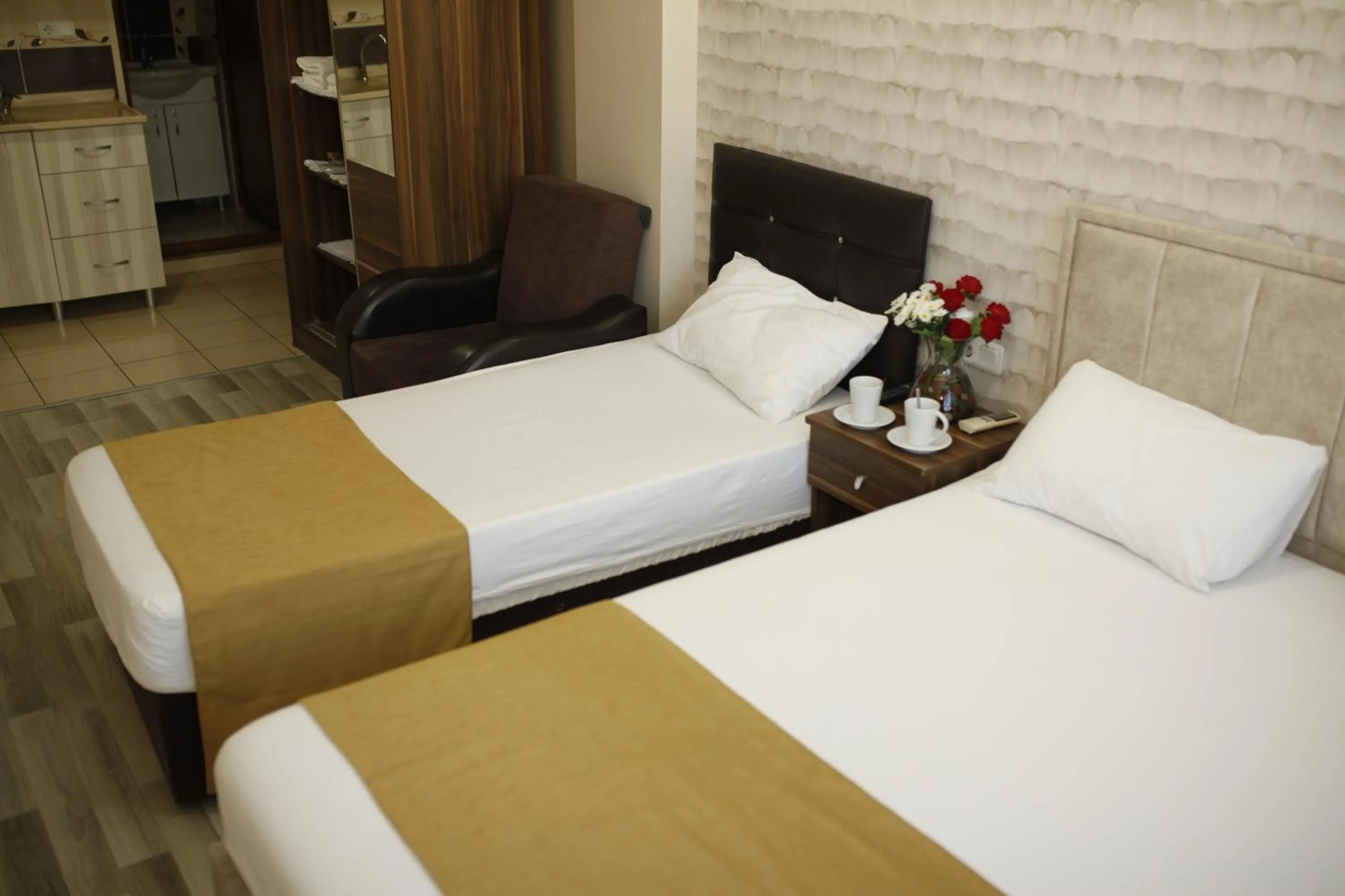 Bed in Birlik Apart Hotel