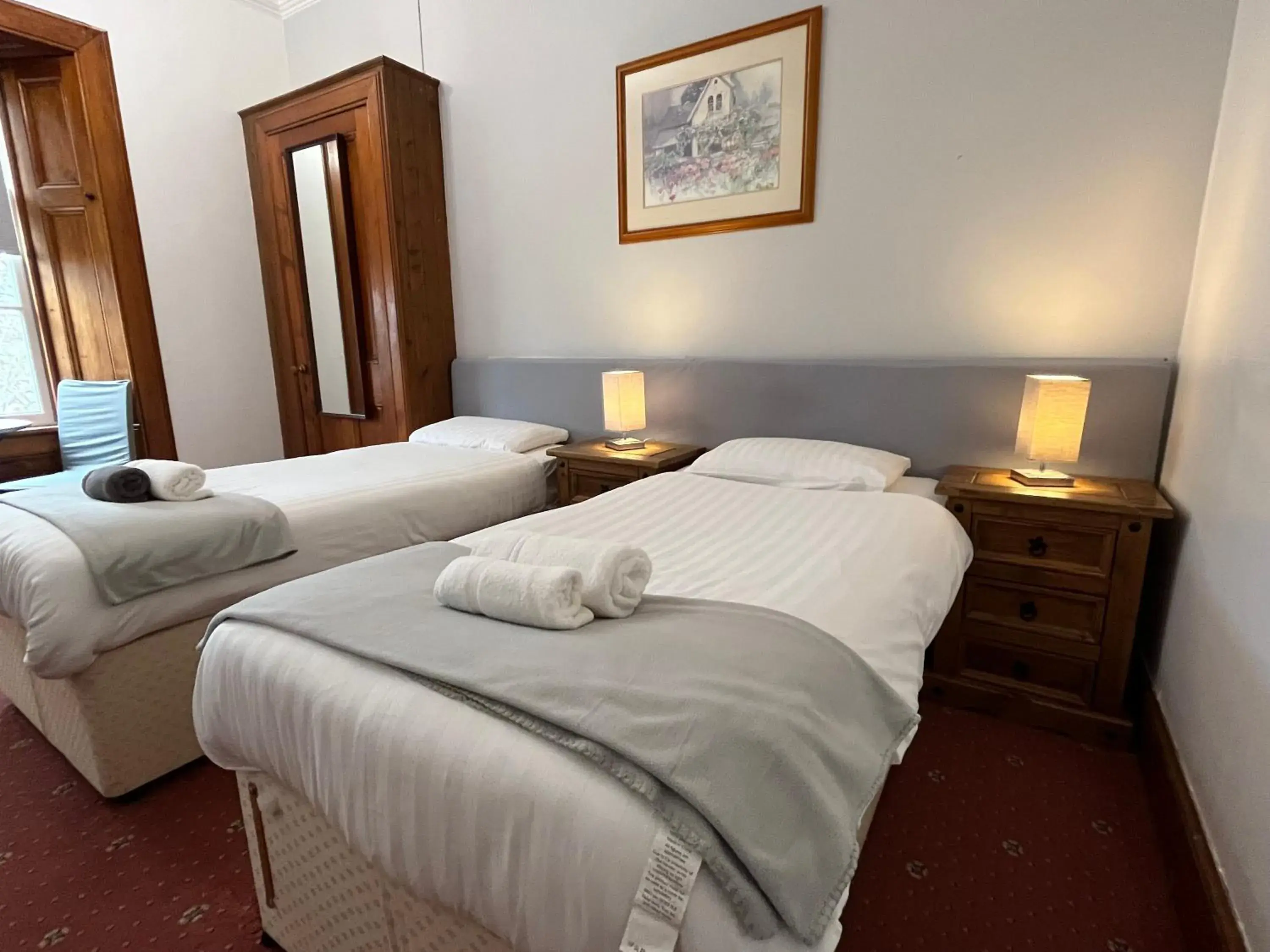 Standard Twin Room with Garden View in Columba House Standard Twin Room with Garden View in Columba House