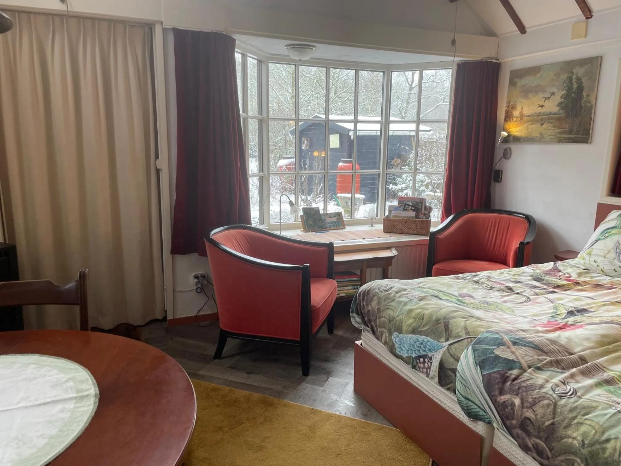 View (from property/room), Bed in Selatuinen