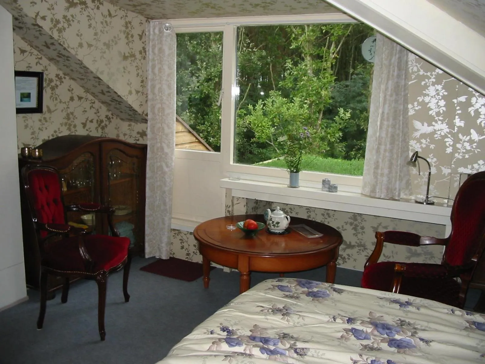 Decorative detail, Bed in Selatuinen