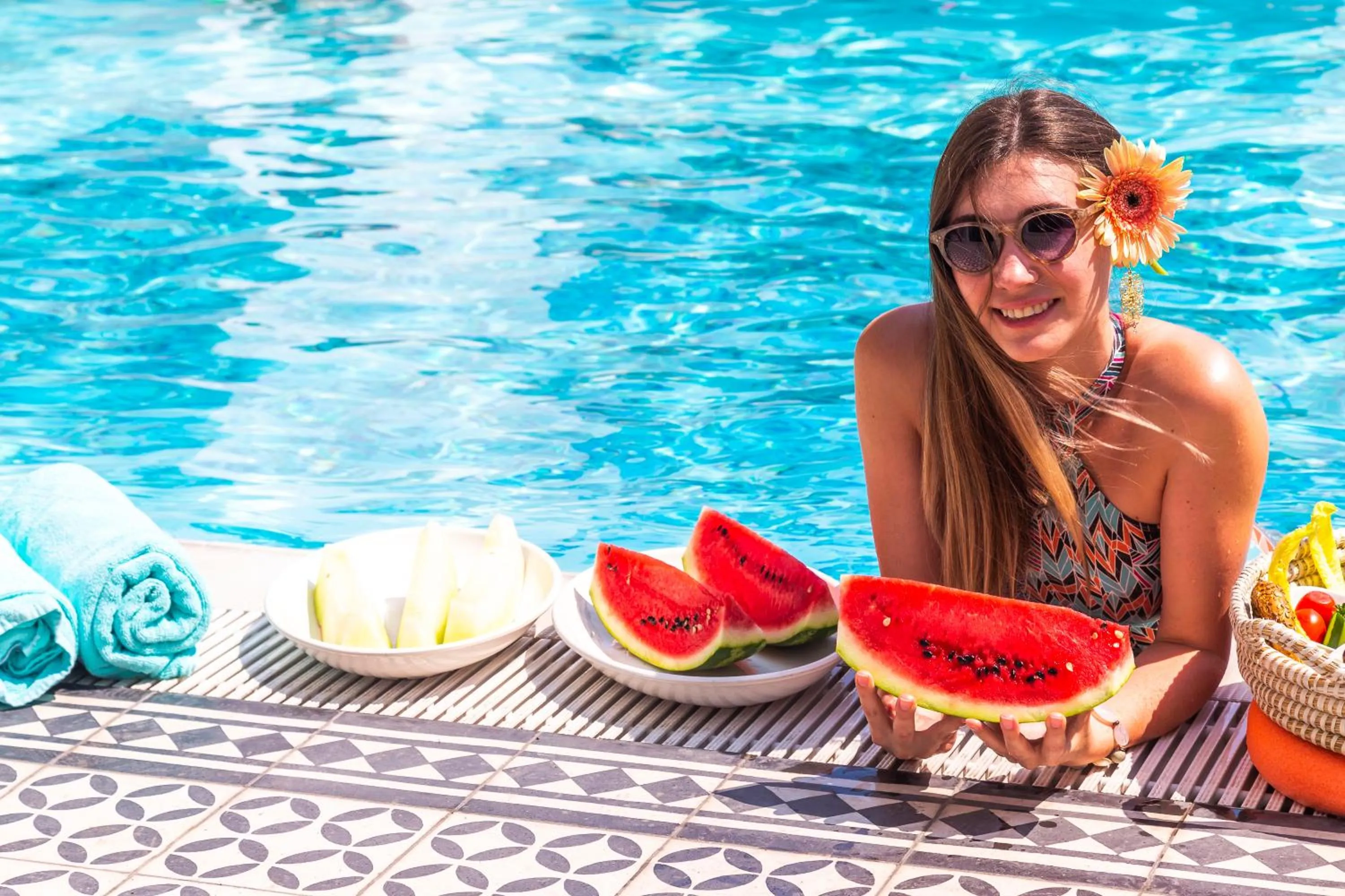 Swimming pool in Sura Hagia Sophia Hotel