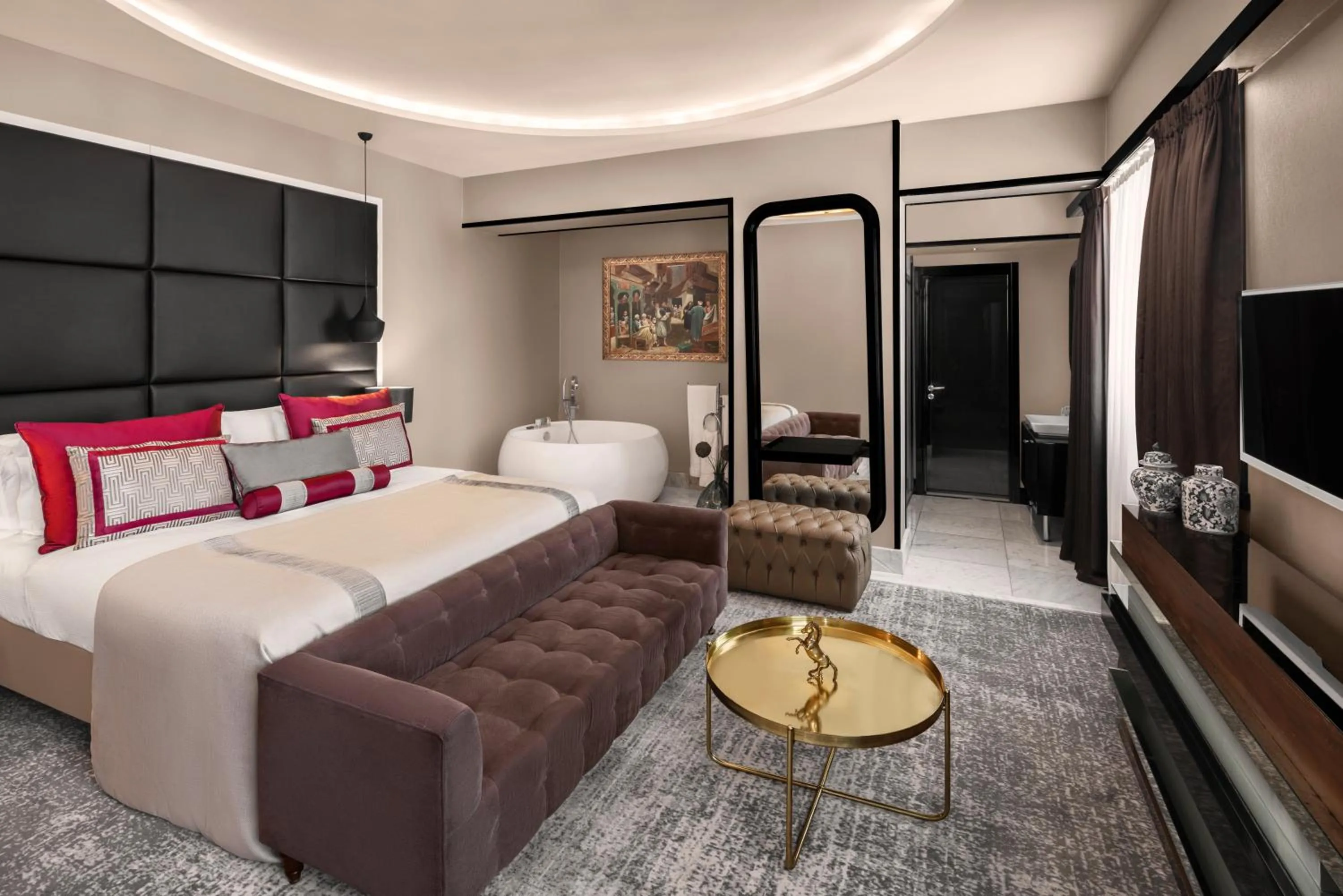 Bed in Sura Hagia Sophia Hotel