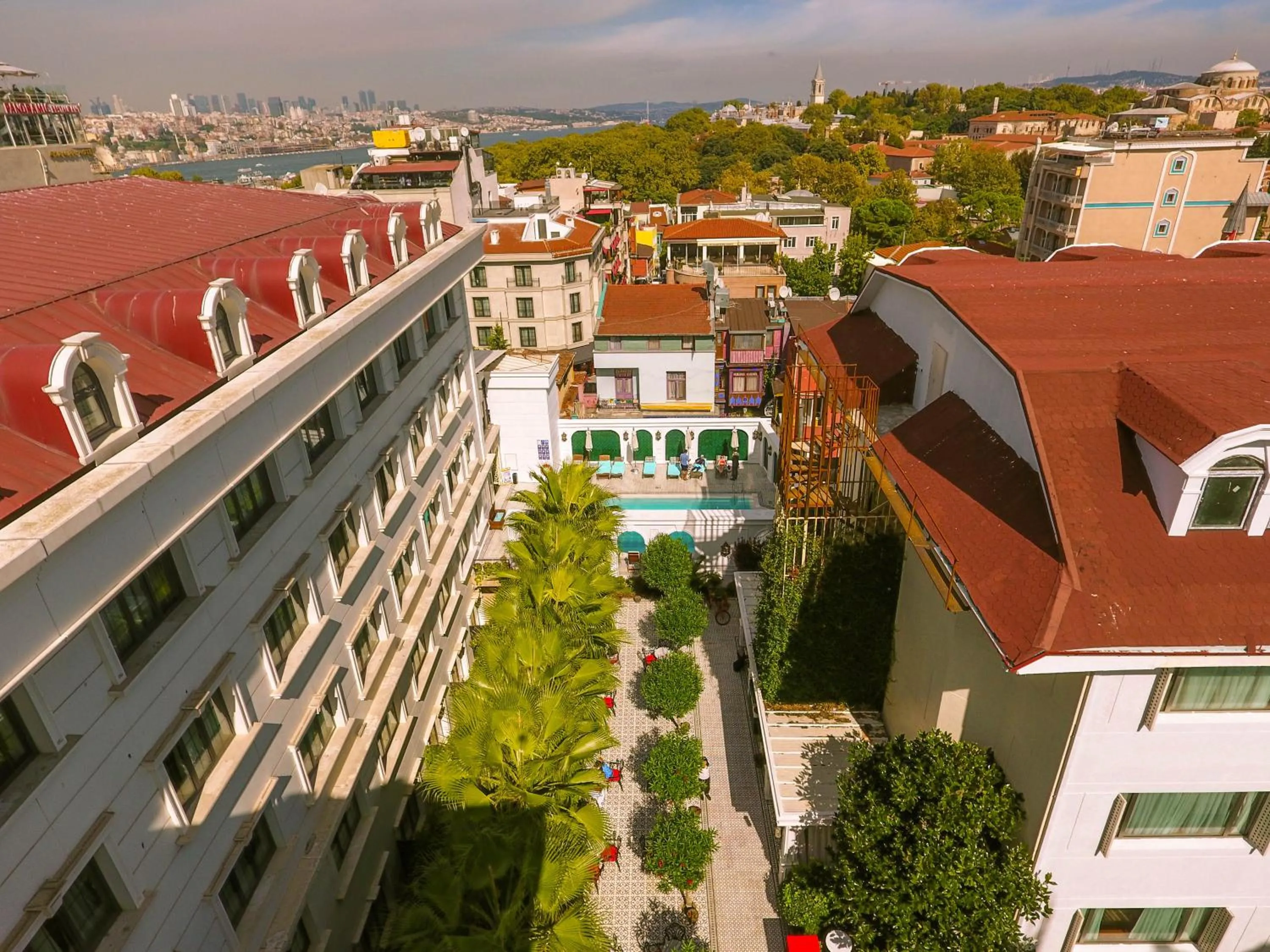 City view in Sura Hagia Sophia Hotel