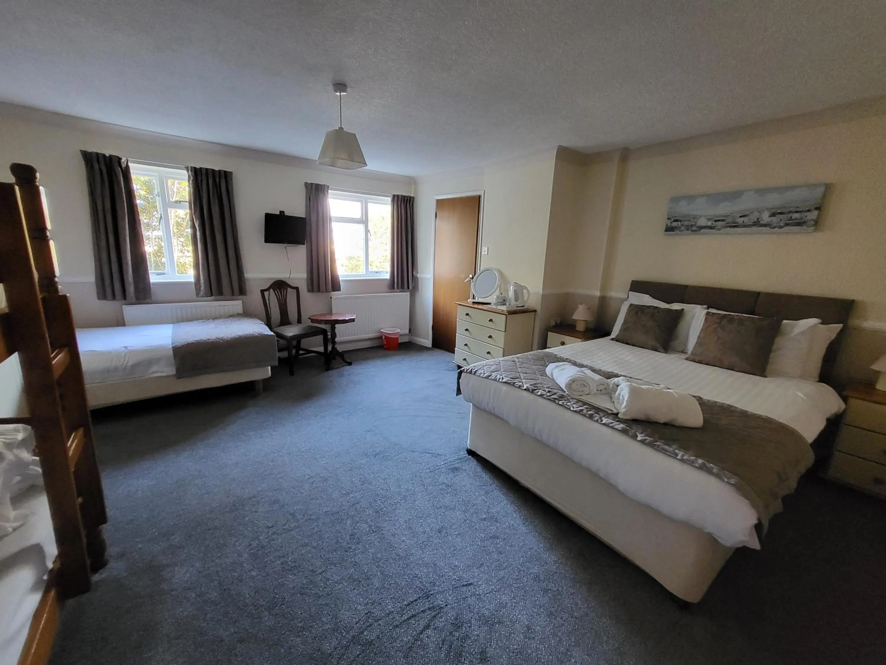 Bed in Eastmount Hall Hotel