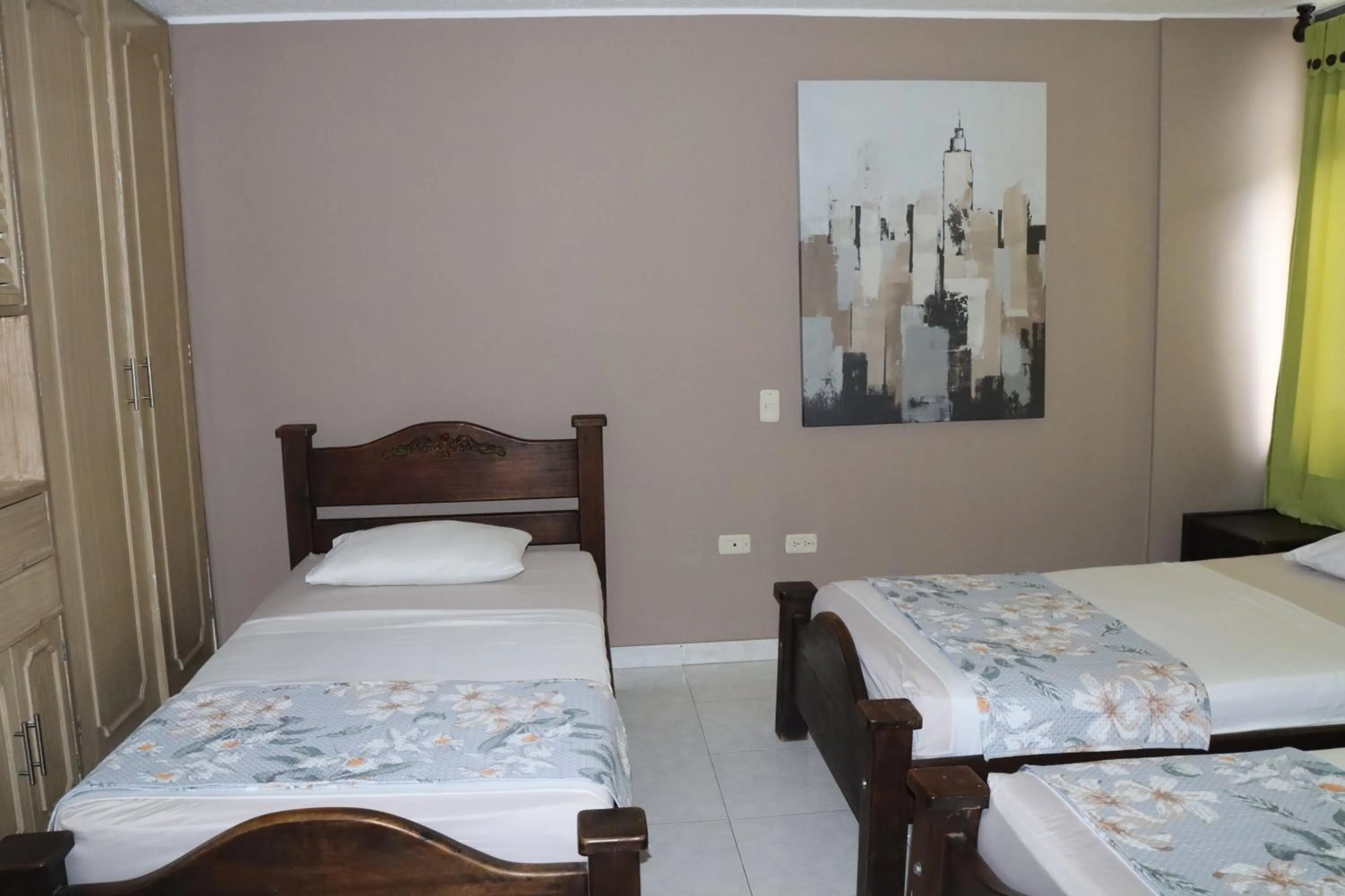 Bed in Hotel Inambu Villavicencio