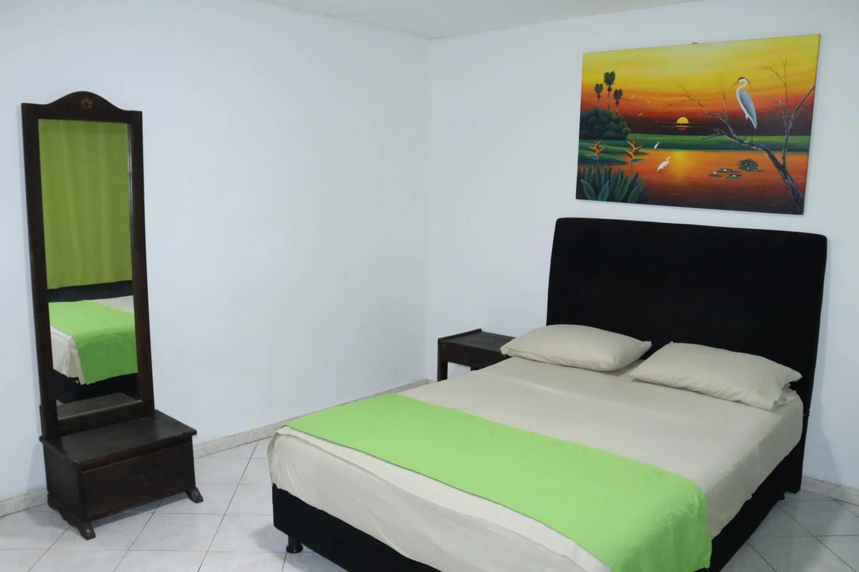 Bed in Hotel Inambu Villavicencio