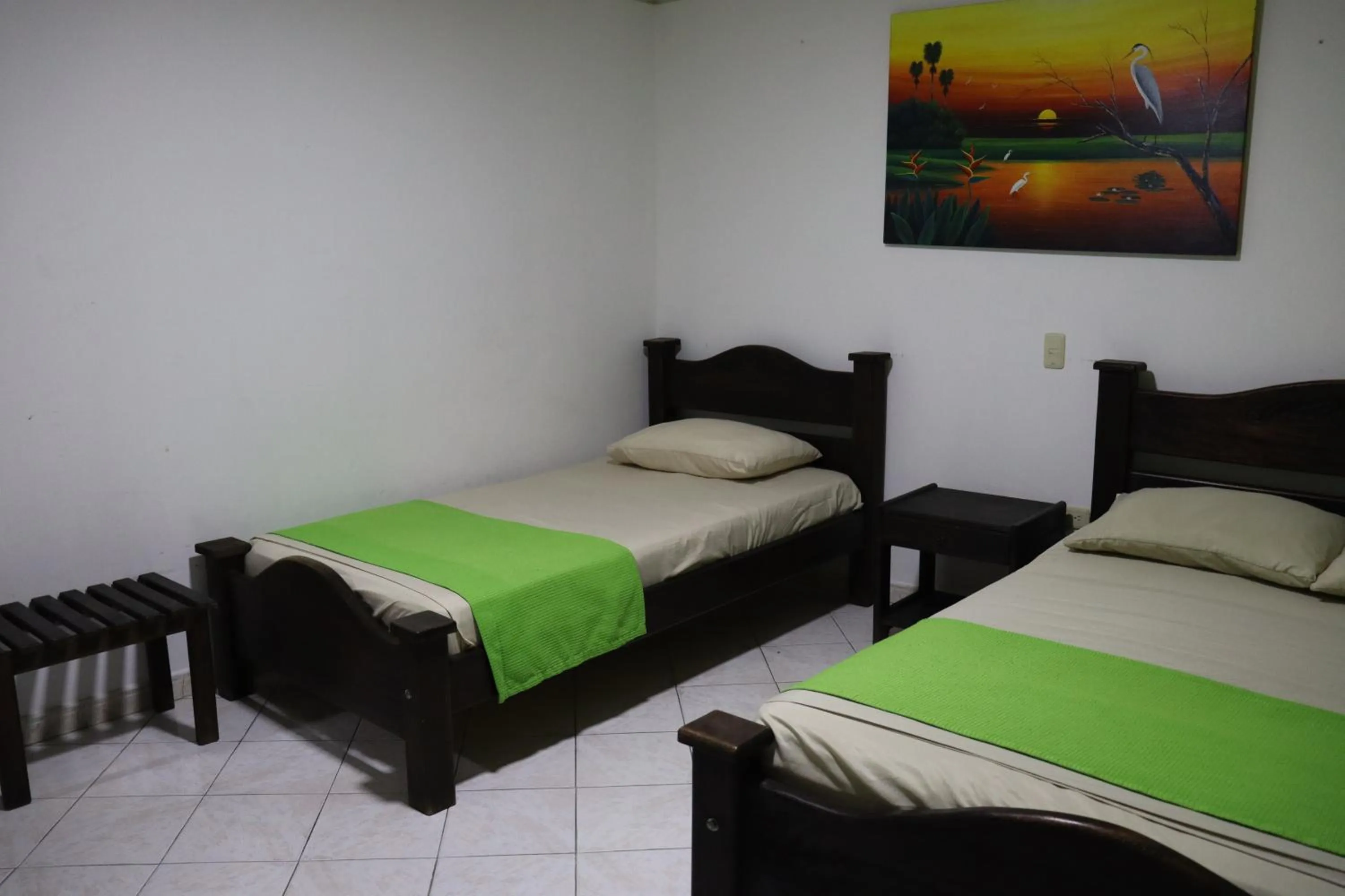 Bed in Hotel Inambu Villavicencio