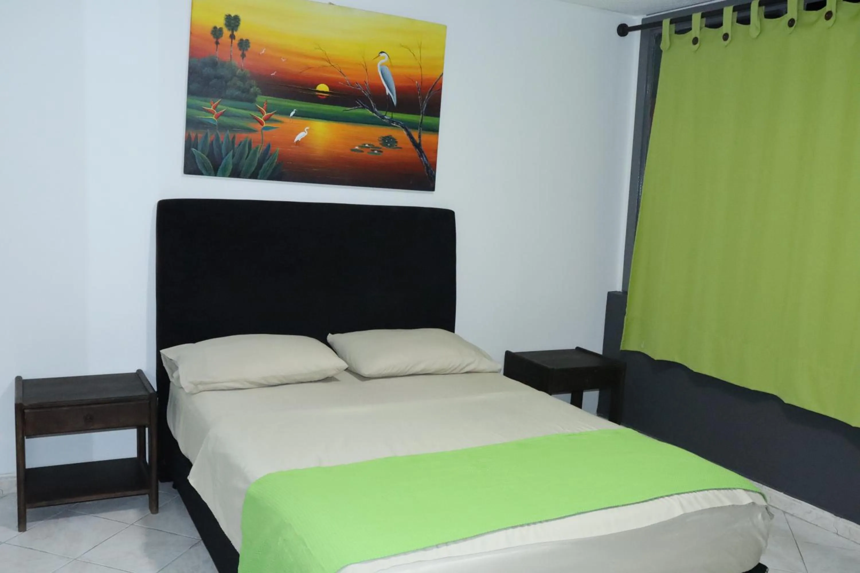 Bed in Hotel Inambu Villavicencio