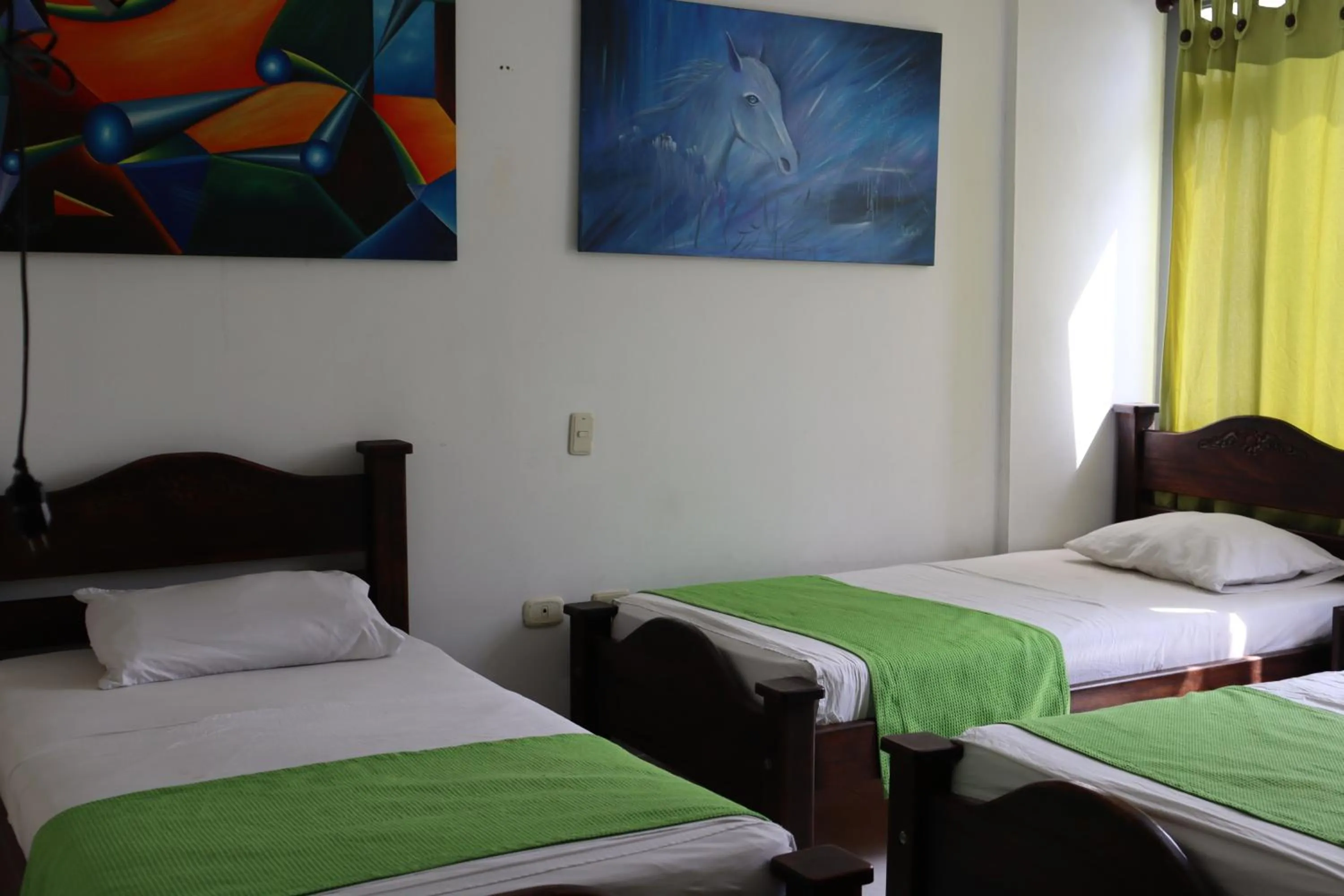 Bed in Hotel Inambu Villavicencio