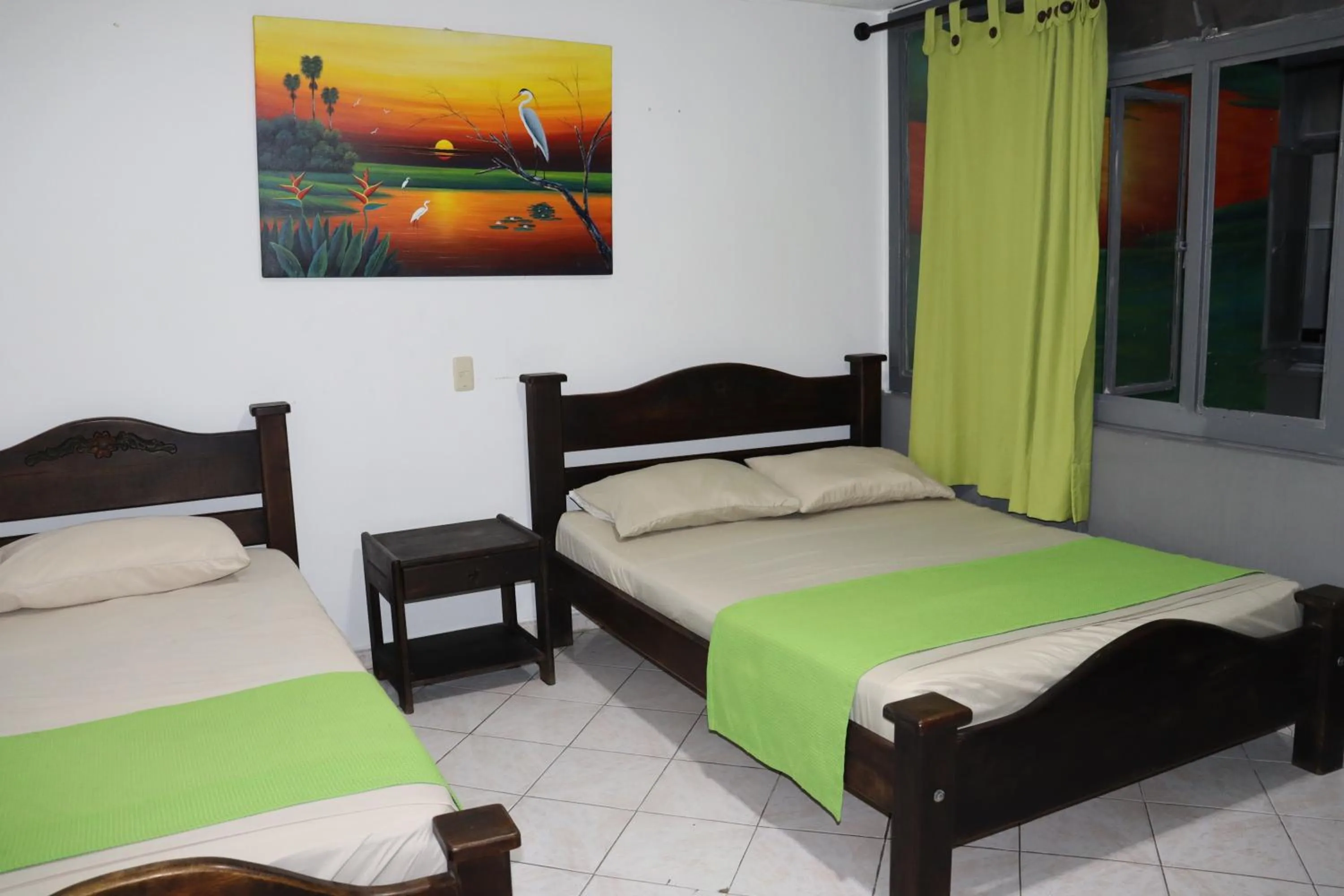 Bed in Hotel Inambu Villavicencio