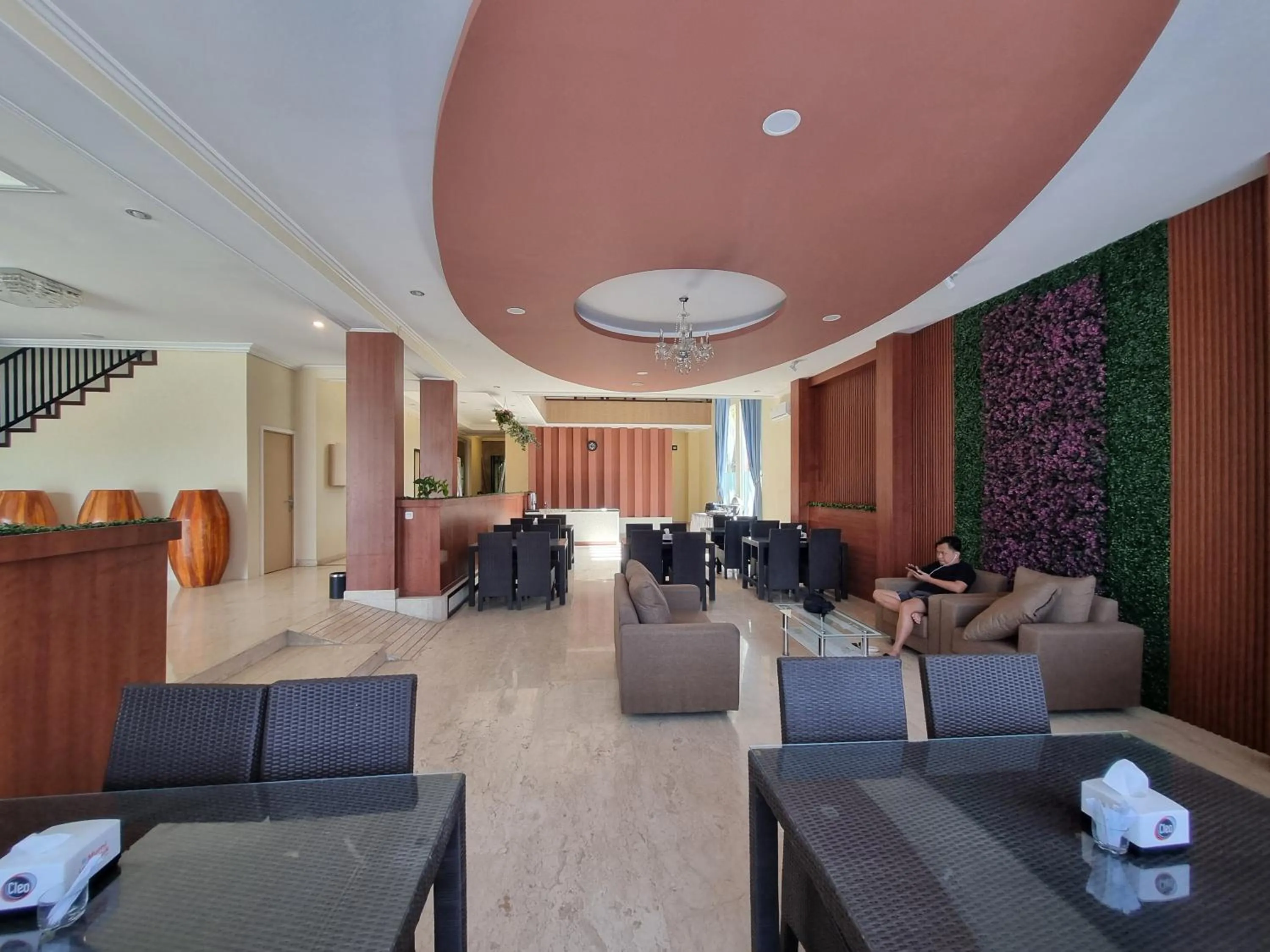 Breakfast in core inn juwita hotel