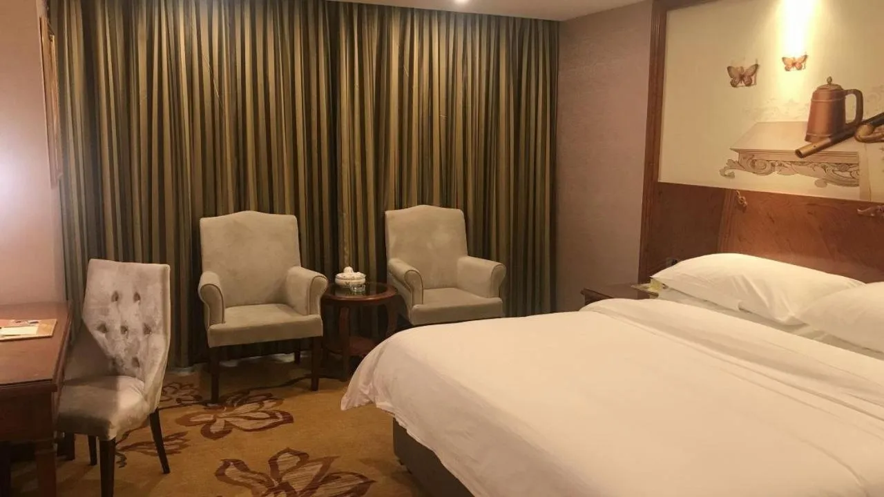 Bed in Vienna Hotel Jieyang Rongjiangxincheng Store