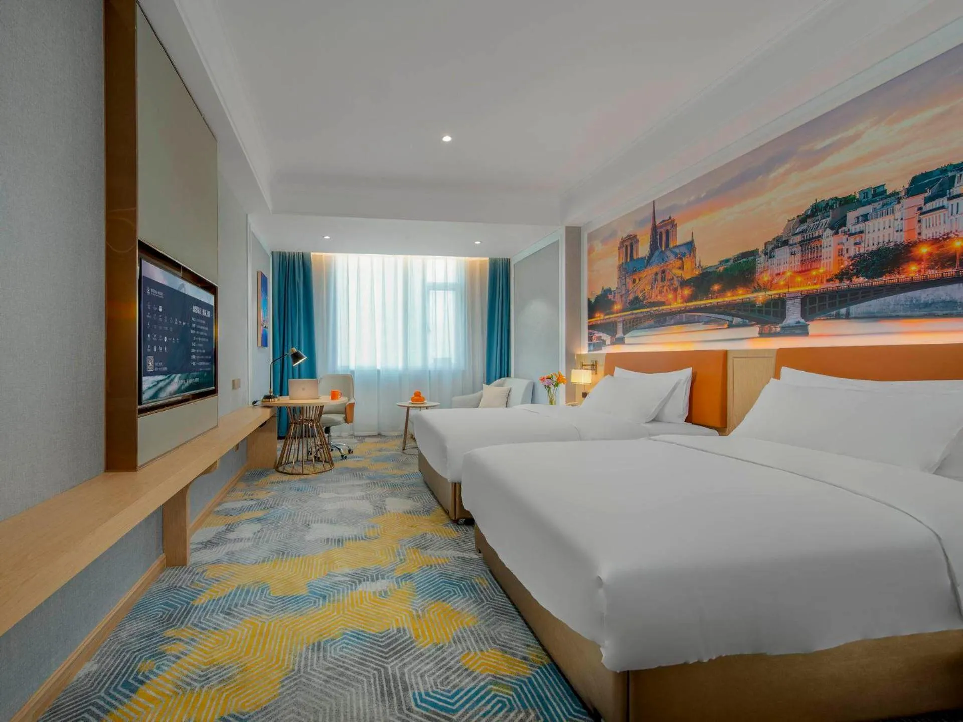 Bed in Vienna Hotels Yuncheng Hedong Street Wanda Store