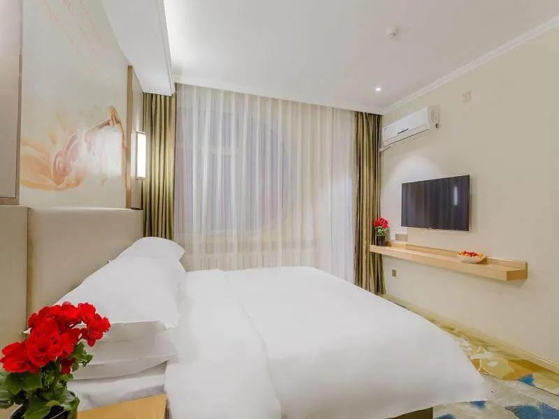 Bed in Vienna Classic Hotel Mudanjiang Railway Station