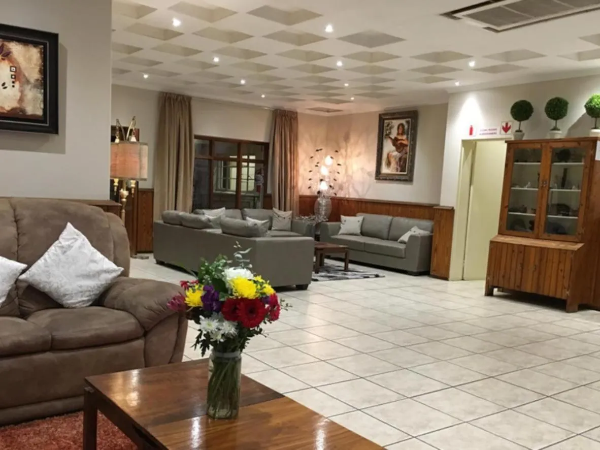 Living room in Pofadder Hotel by Country Hotels