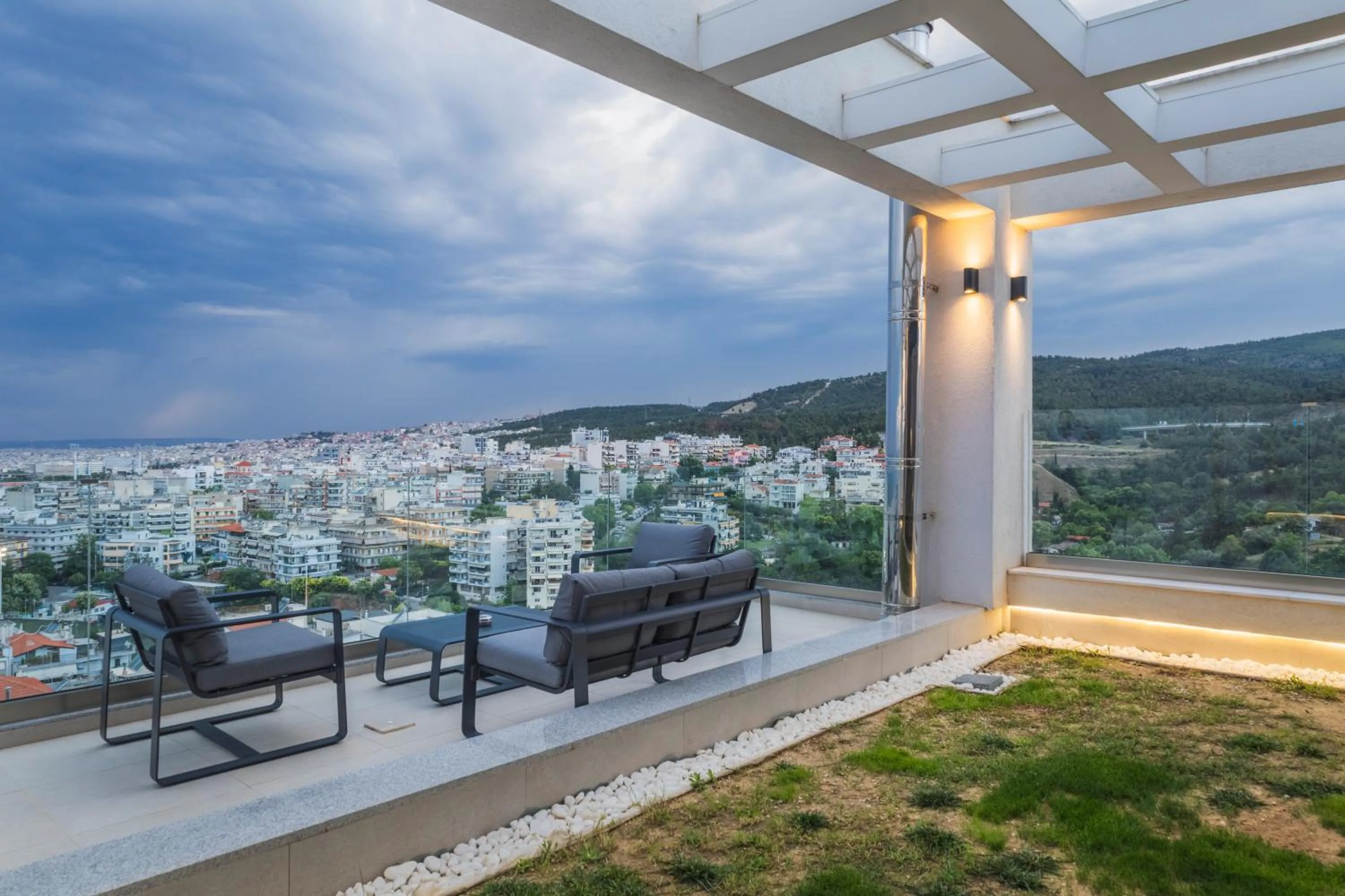 City view in Toumba apartments