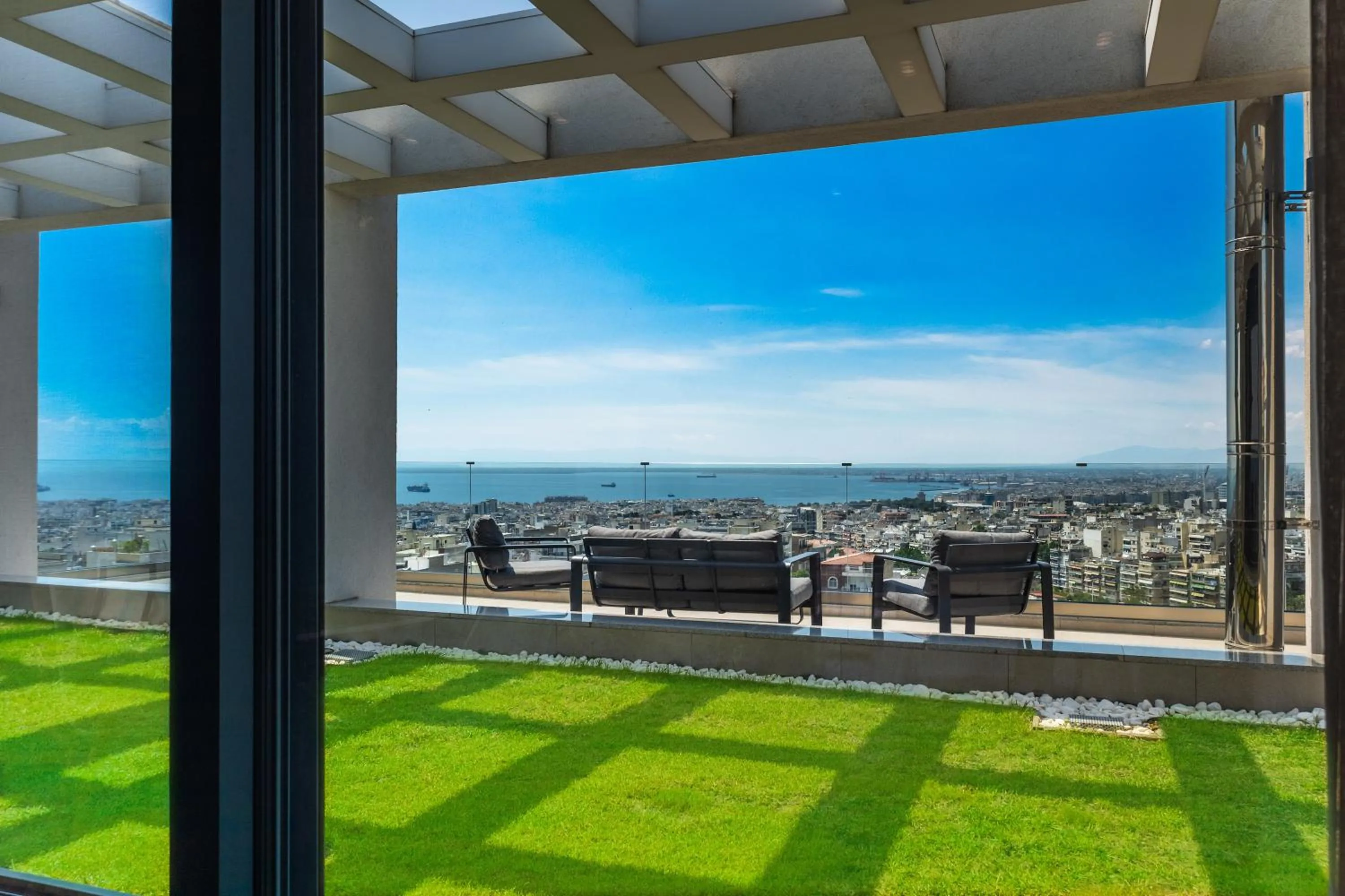 City view in Toumba apartments