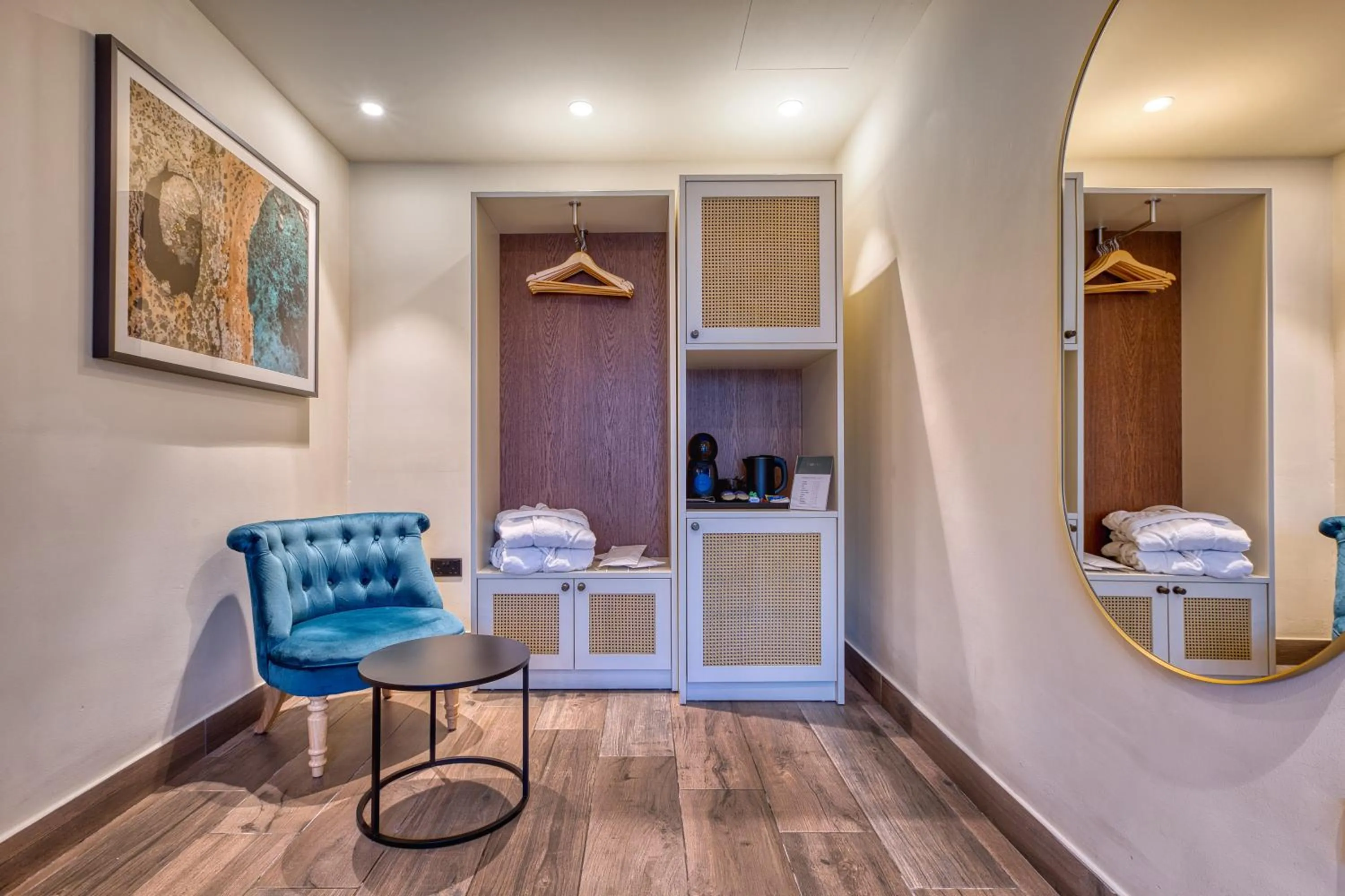 Seating area in DOMS Boutique Living