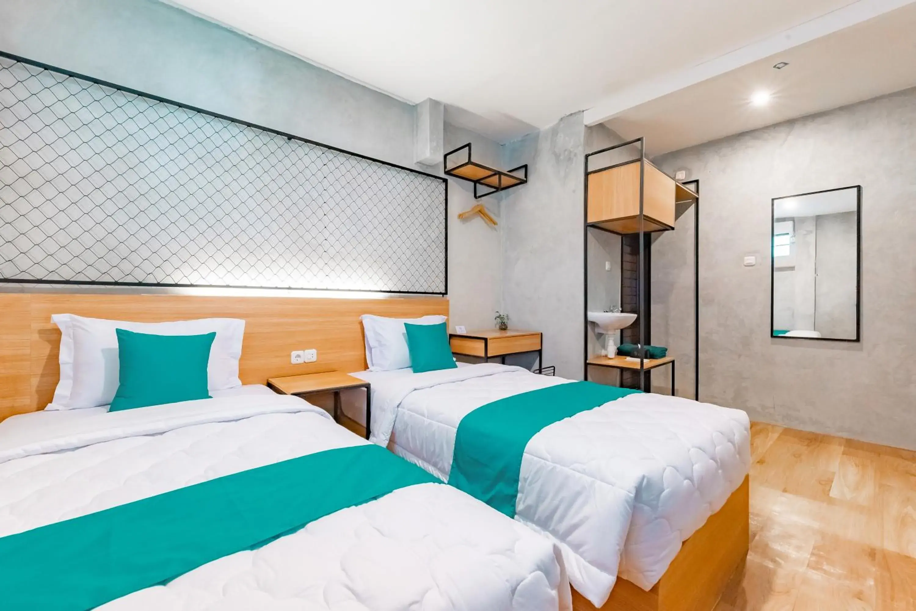 Deluxe Twin Room in Ultima Guest House Deluxe Twin Room in Ultima Guest House