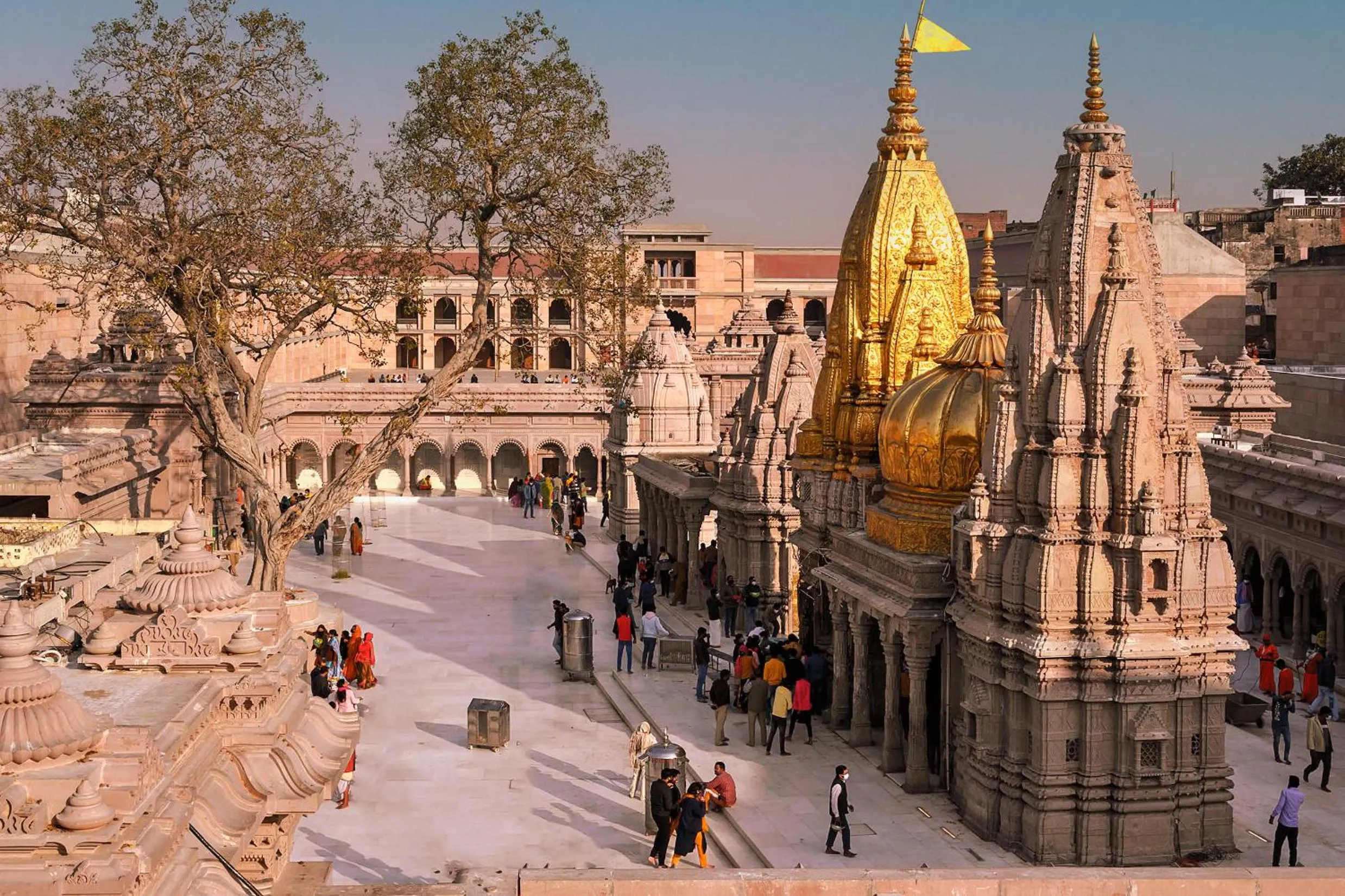 Nearby landmark in Southern Grand Kashi - Inside Kashi Vishwanath Temple Corridor