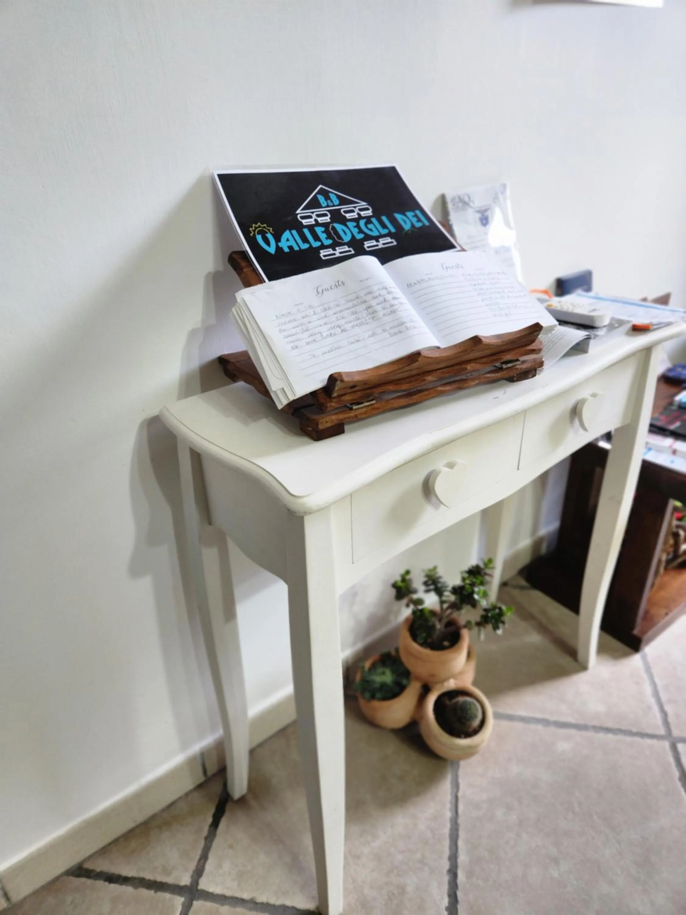 Lobby or reception in Valle degli Dei