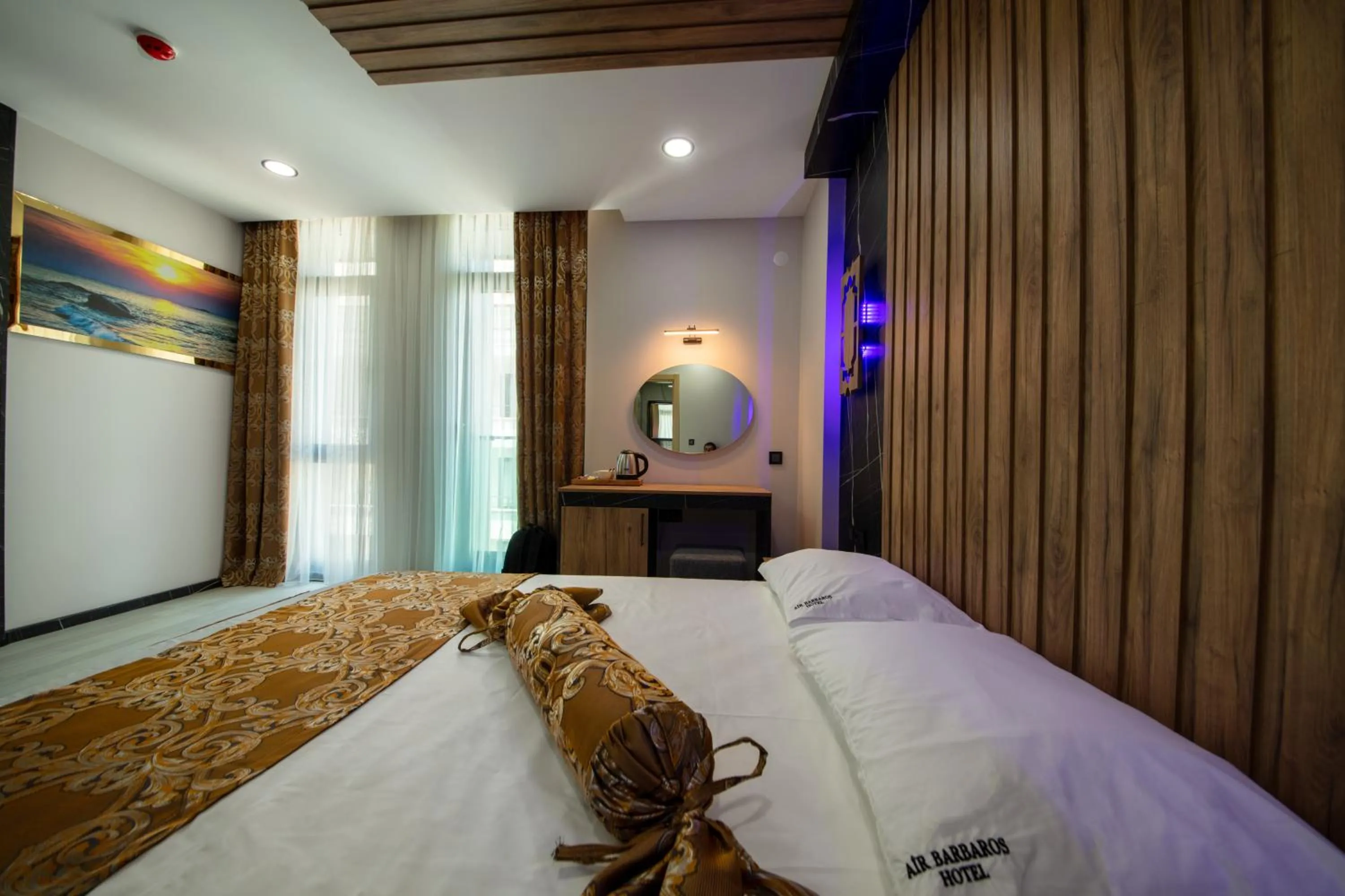 Bed in Air Barbaros Hotel Trabzon