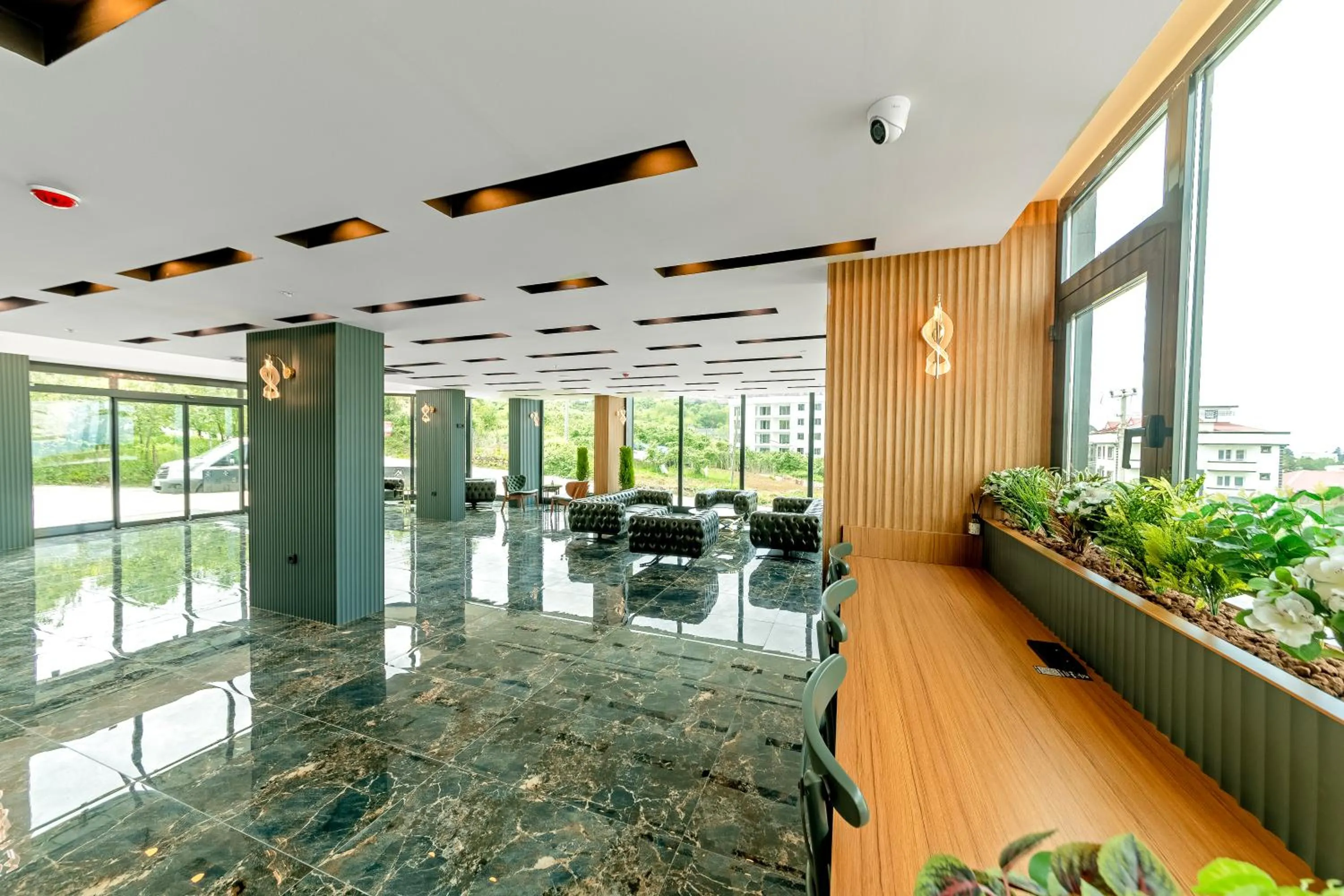 Lobby or reception in Air Barbaros Hotel Trabzon