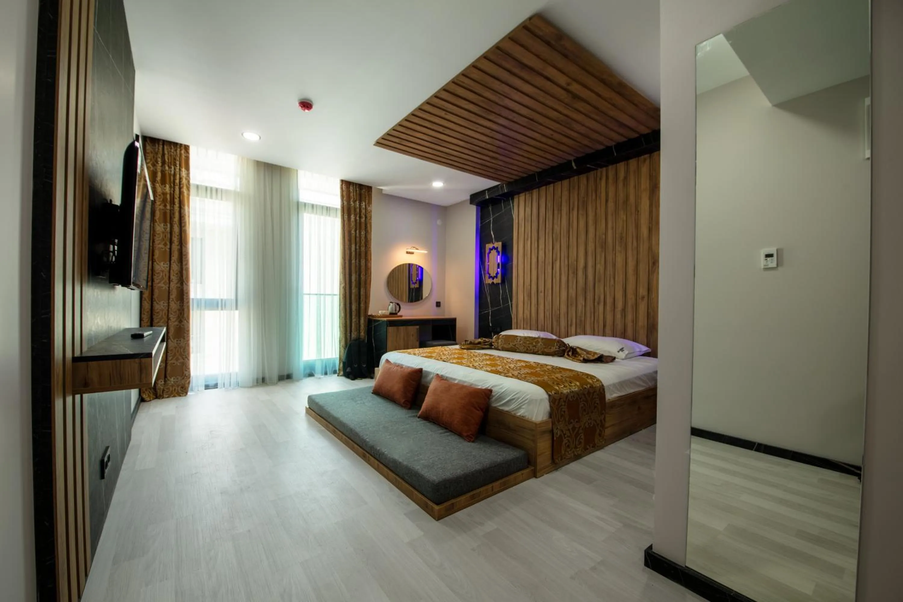 Bed in Air Barbaros Hotel Trabzon