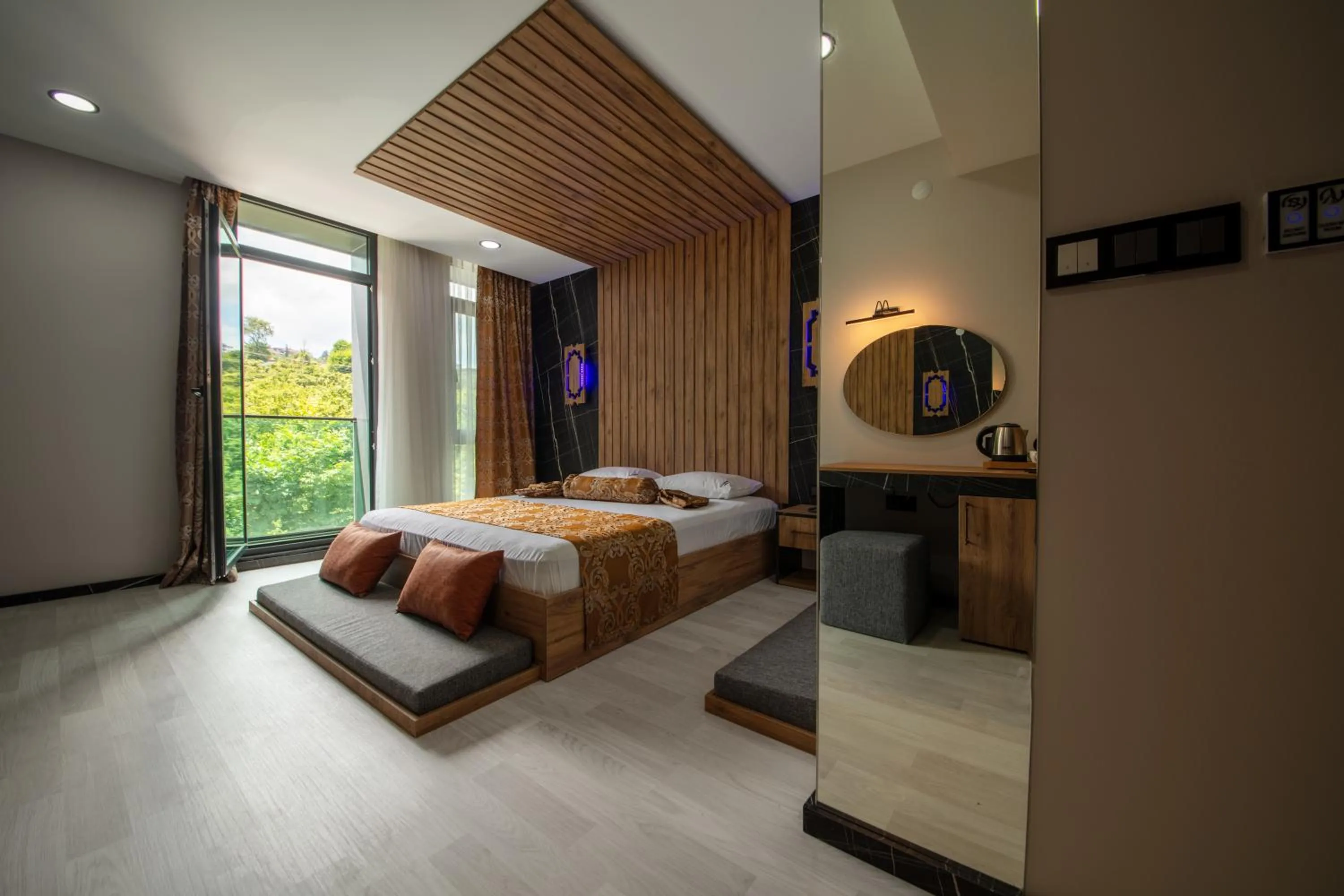 Bed in Air Barbaros Hotel Trabzon