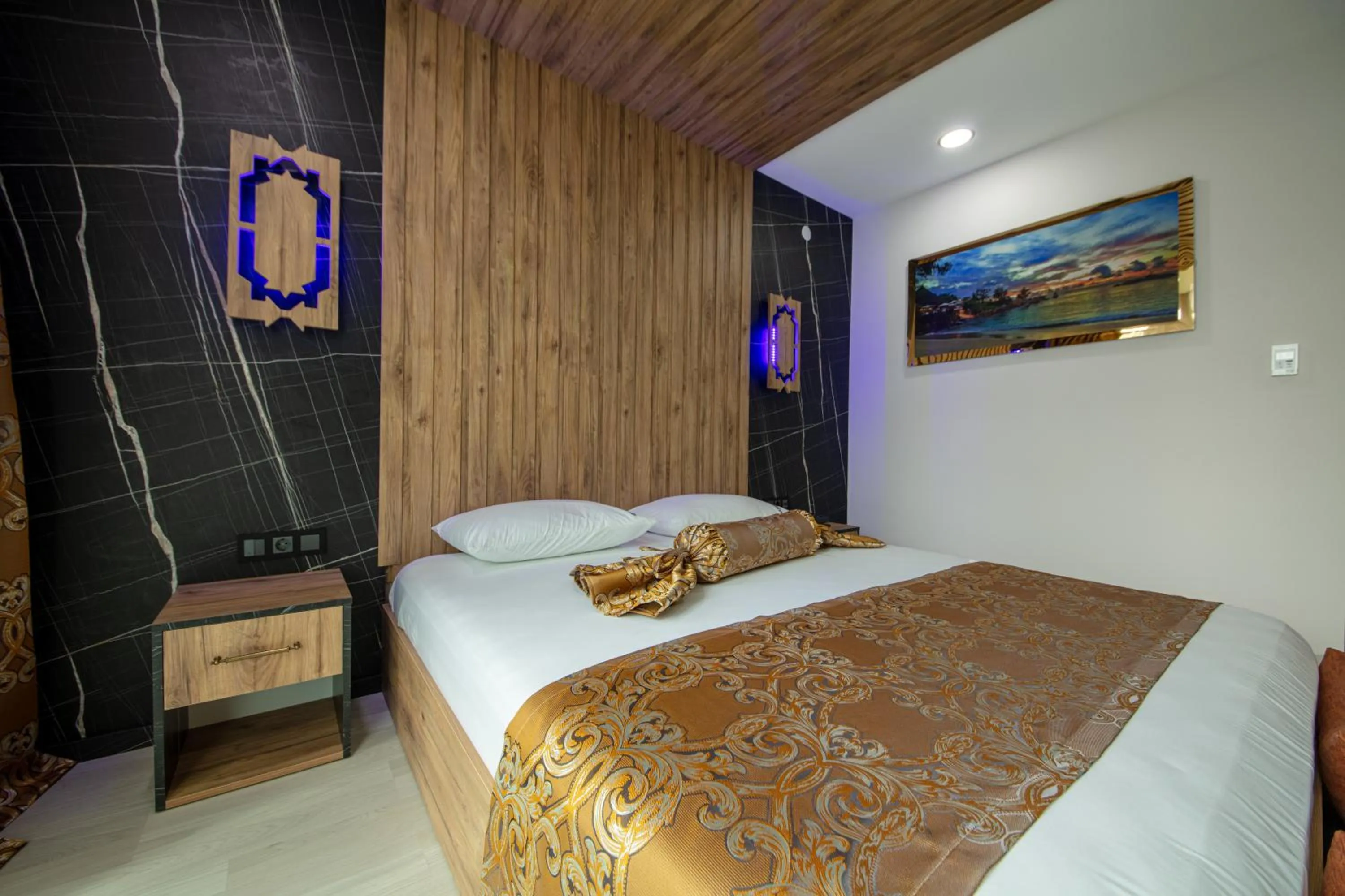 Bed in Air Barbaros Hotel Trabzon