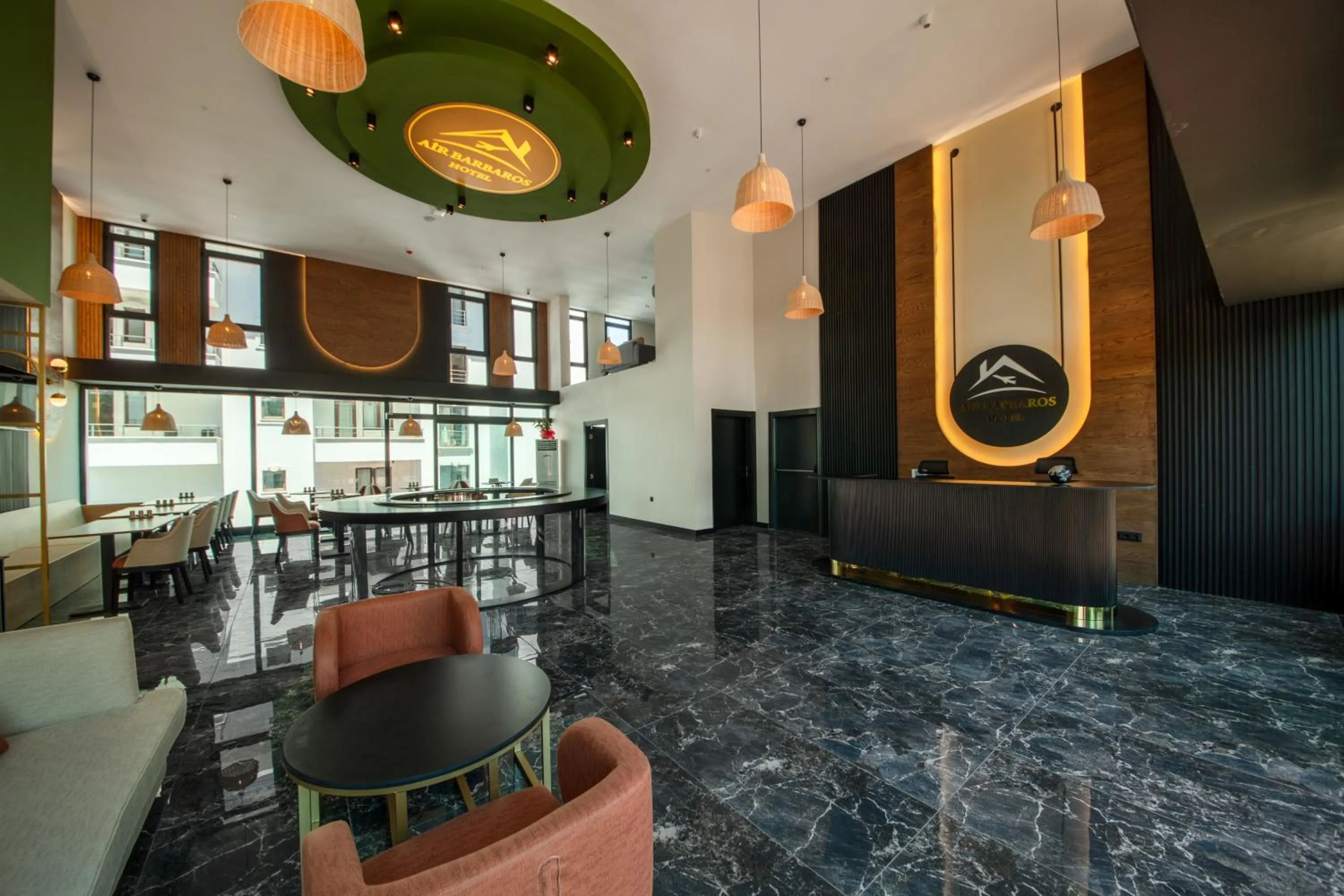 Restaurant/places to eat in Air Barbaros Hotel Trabzon