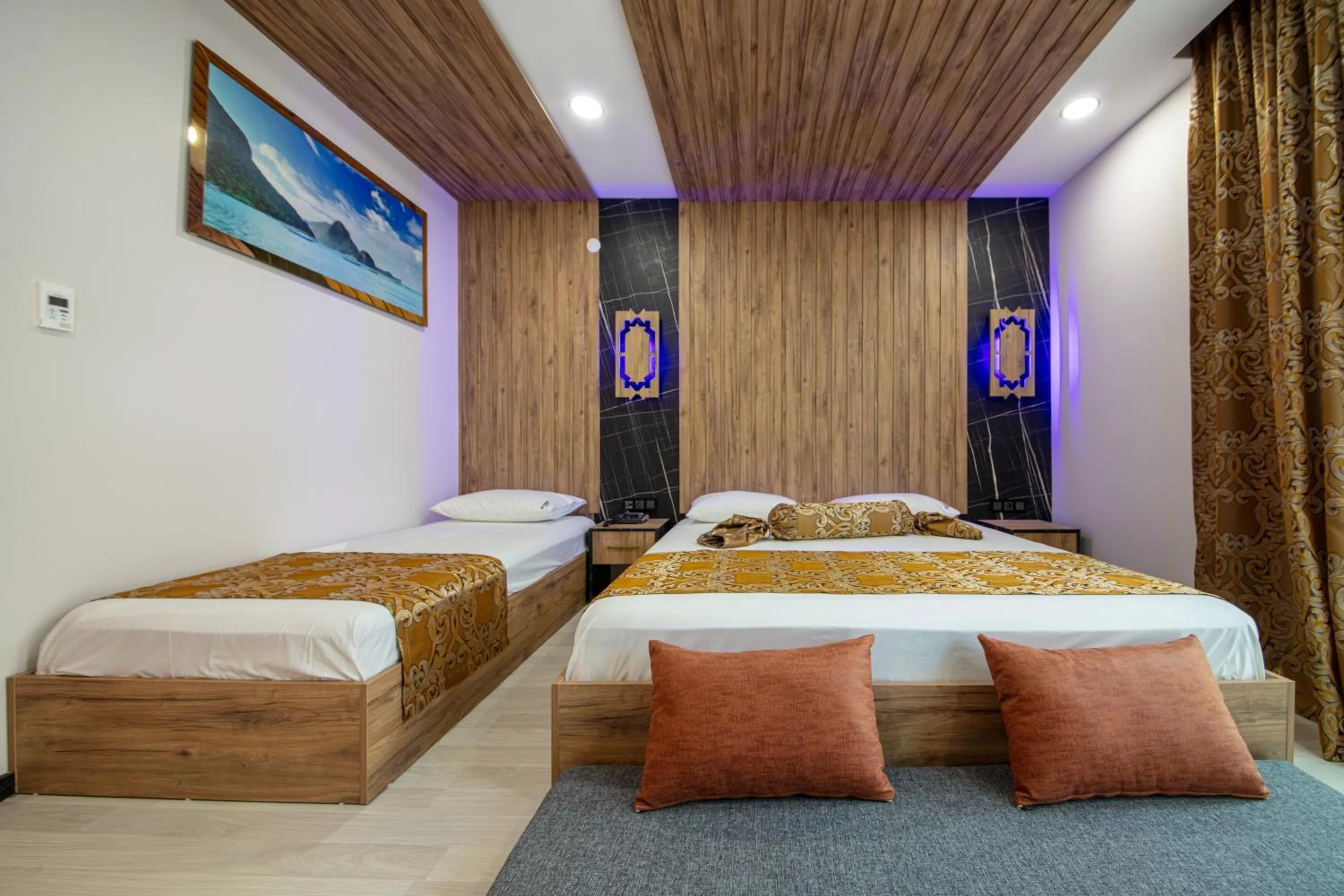 Bed in Air Barbaros Hotel Trabzon