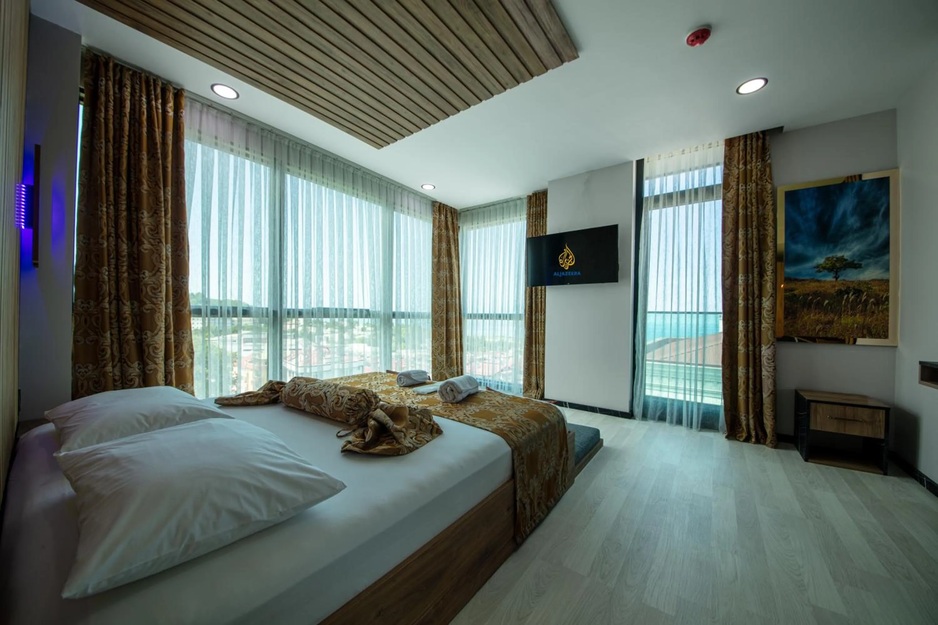 Bed in Air Barbaros Hotel Trabzon