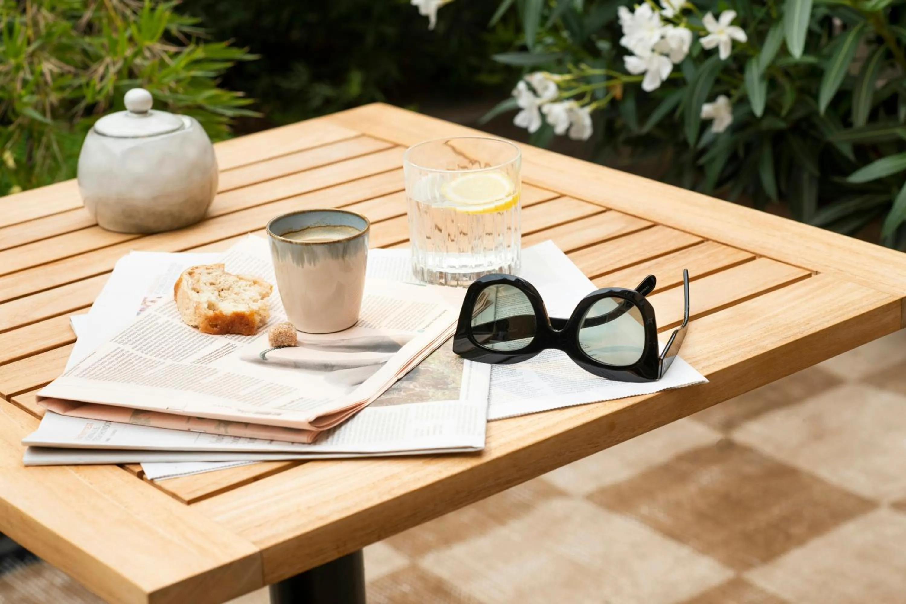 Garden in Jan Luyken Amsterdam