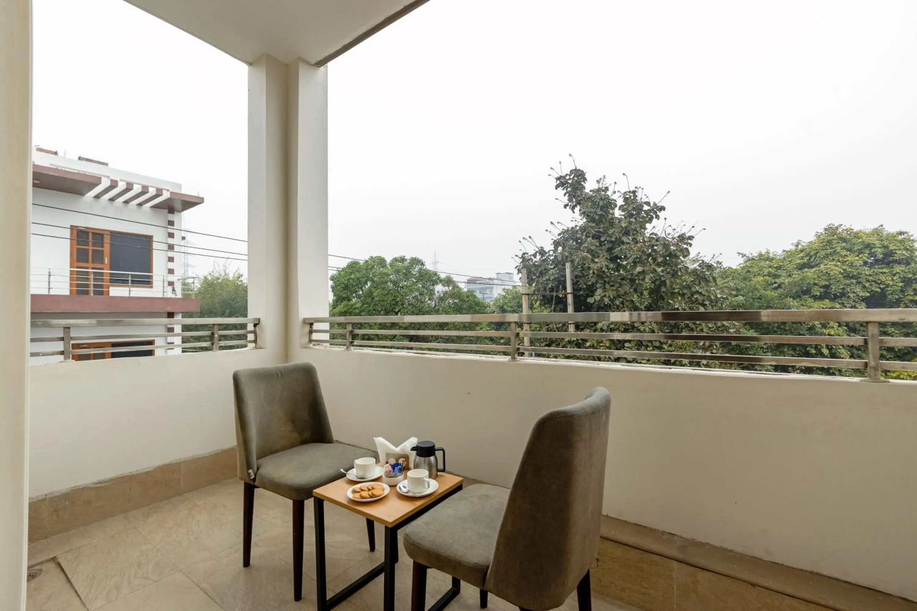 Seating area in Aadat Hotel Subhash Chowk Gurgaon