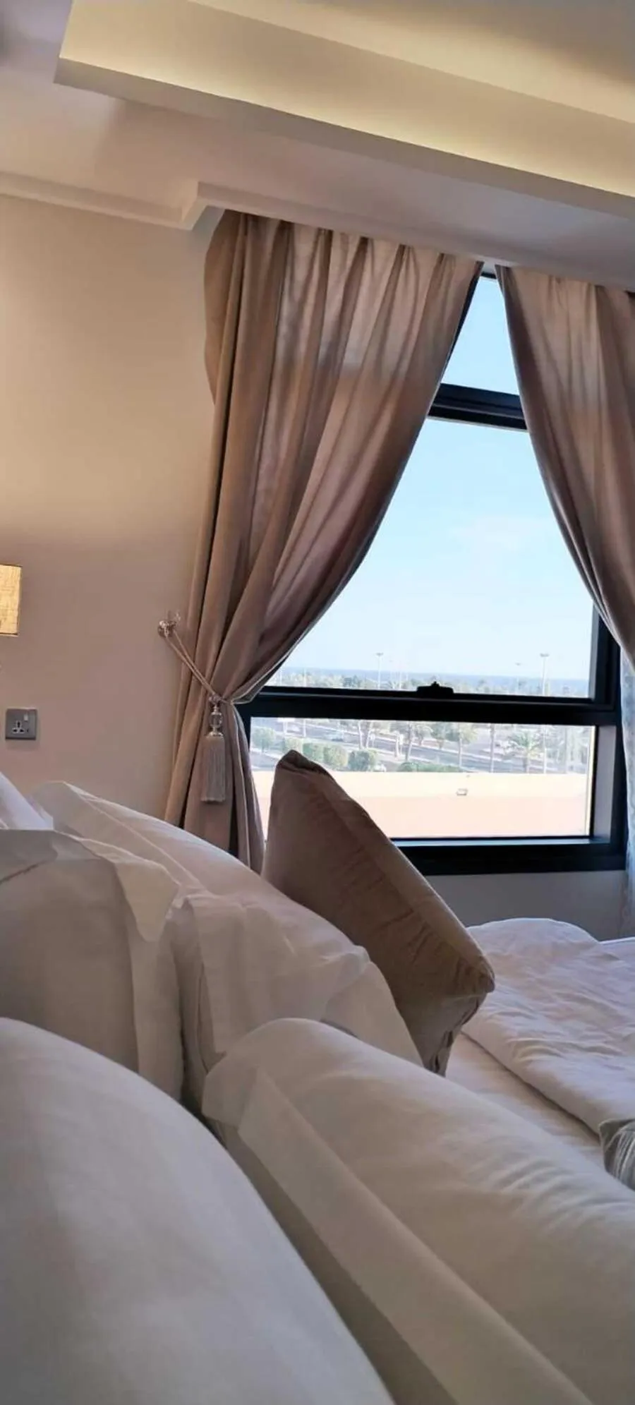 View (from property/room), Bed in Guest House Hotel Apartments