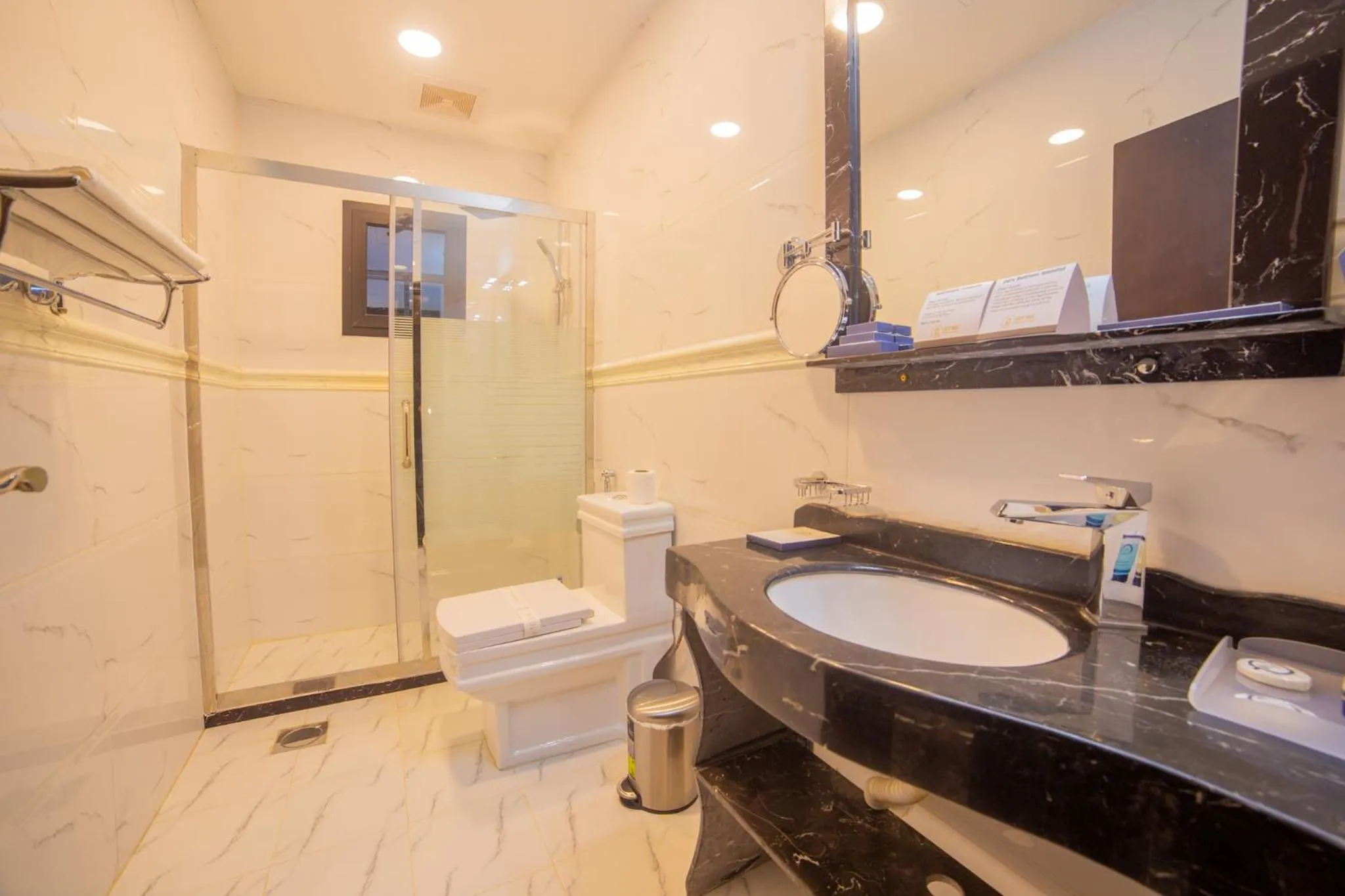 Shower in Guest House Hotel Apartments