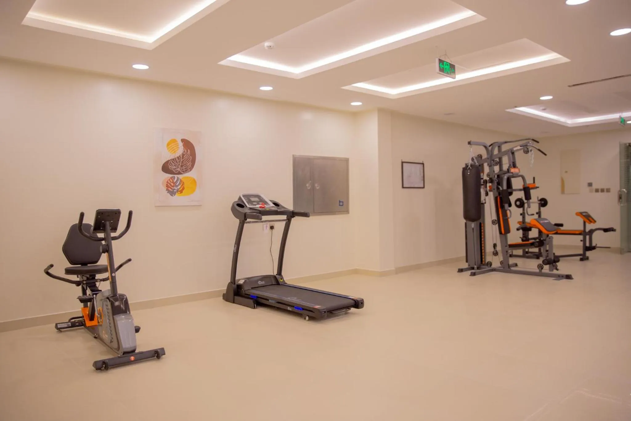 Fitness centre/facilities in Guest House Hotel Apartments