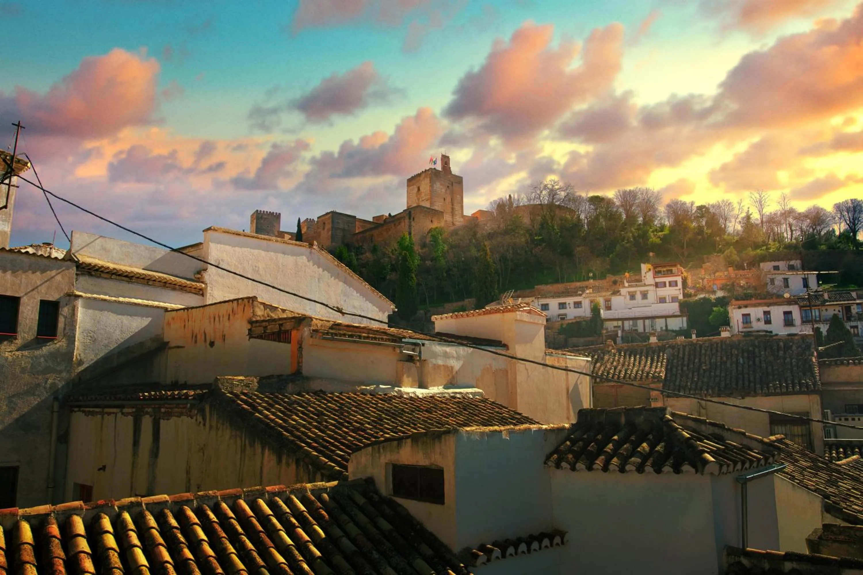 City view in Charminghomesgranada Terraza Albaicin