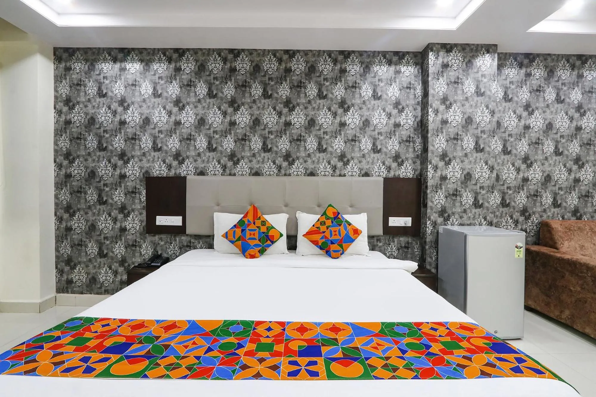 Bed in FabHotel Royal Signature - HITECH CITY