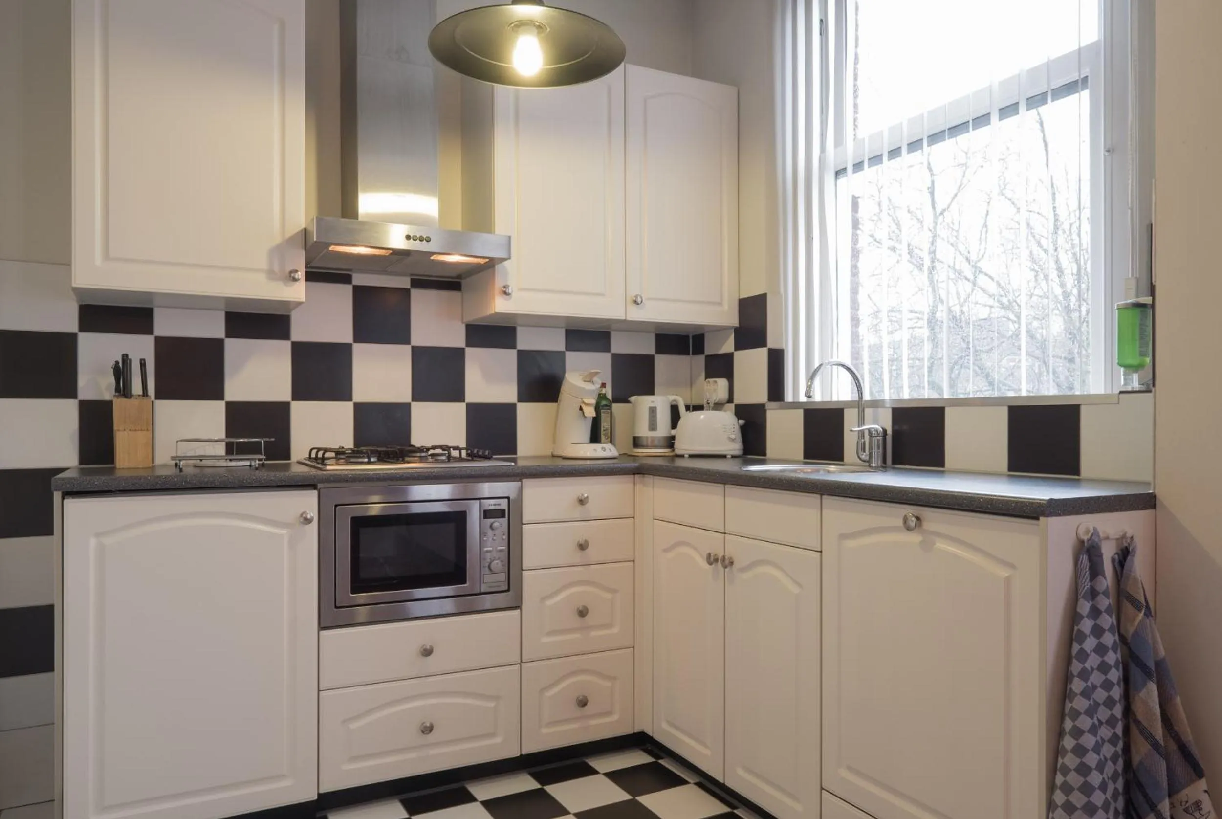 Kitchen or kitchenette in Hotel Van Walsum