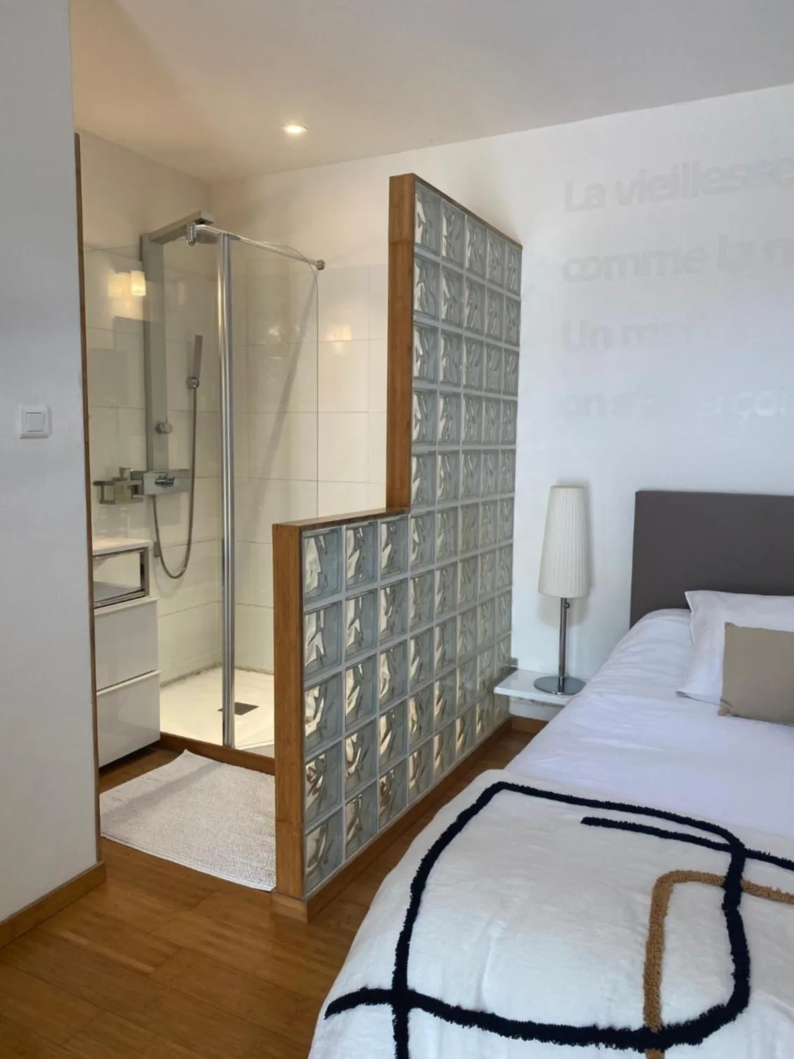 Bed in Chambres d'hôtes Home Sweet Home