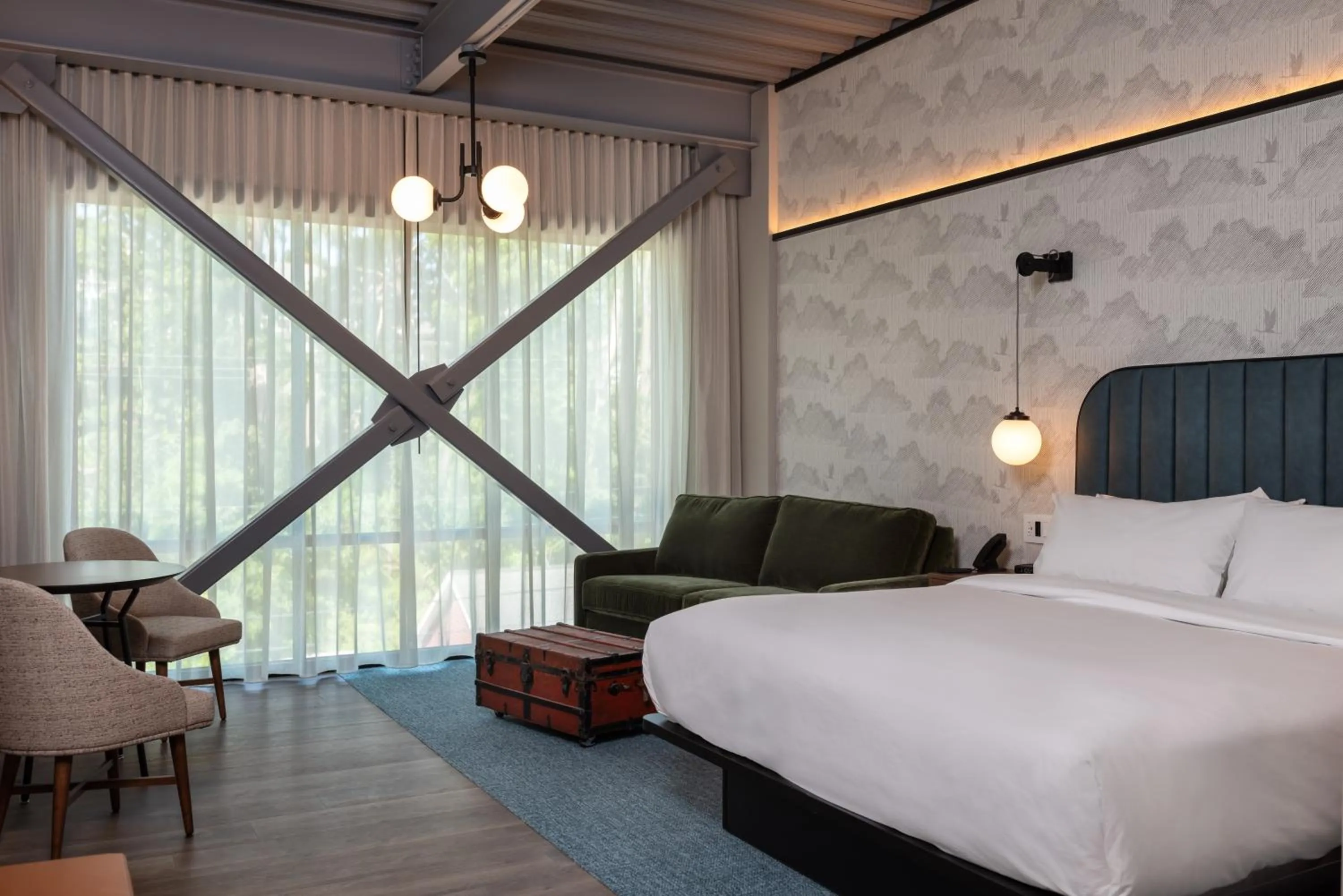 Bed in voco James Newbury Hudson Valley by IHG