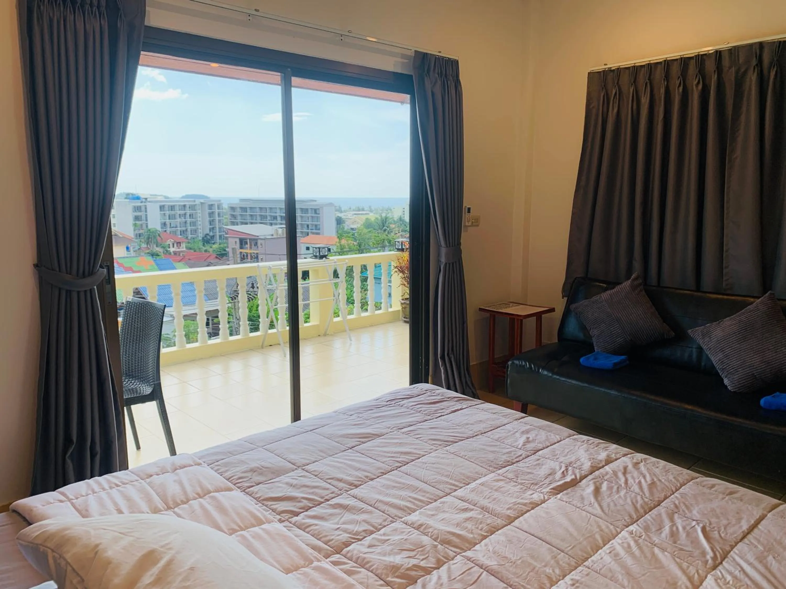 Bed in Scan House Apartment