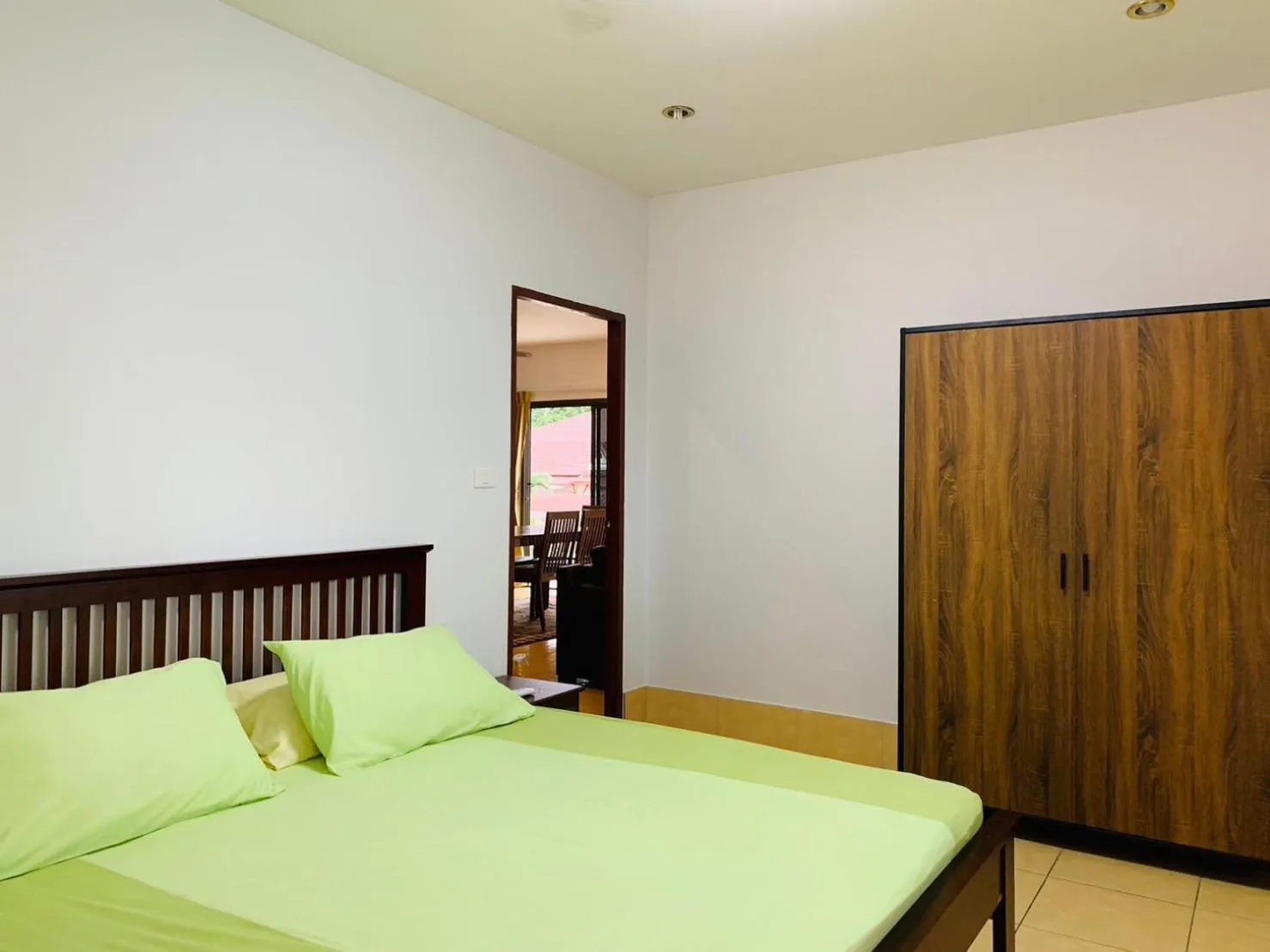 Bedroom, Bed in Scan House Apartment