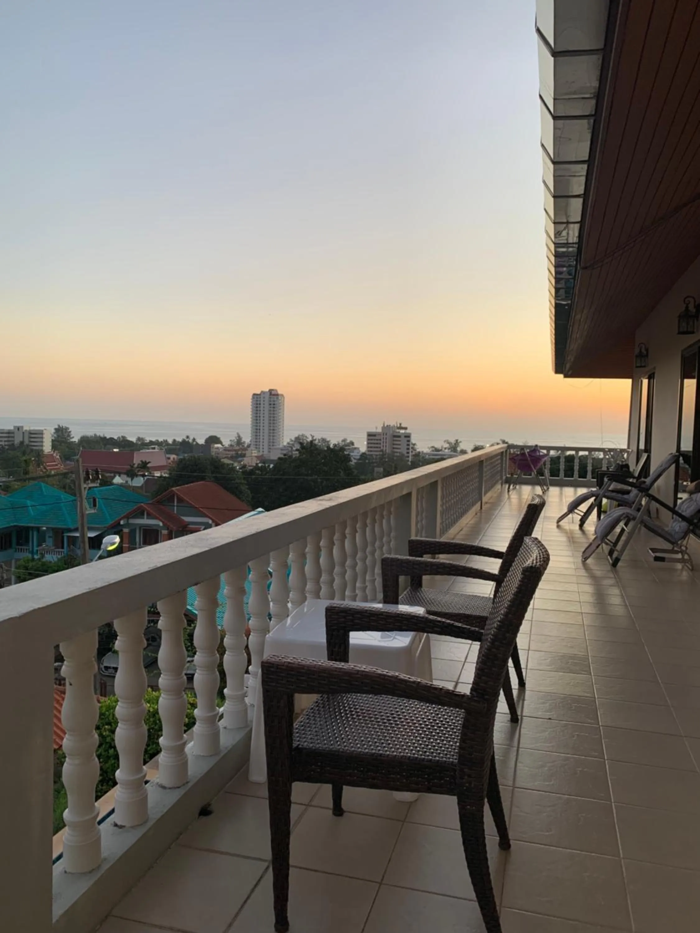 Balcony/Terrace in Scan House Apartment