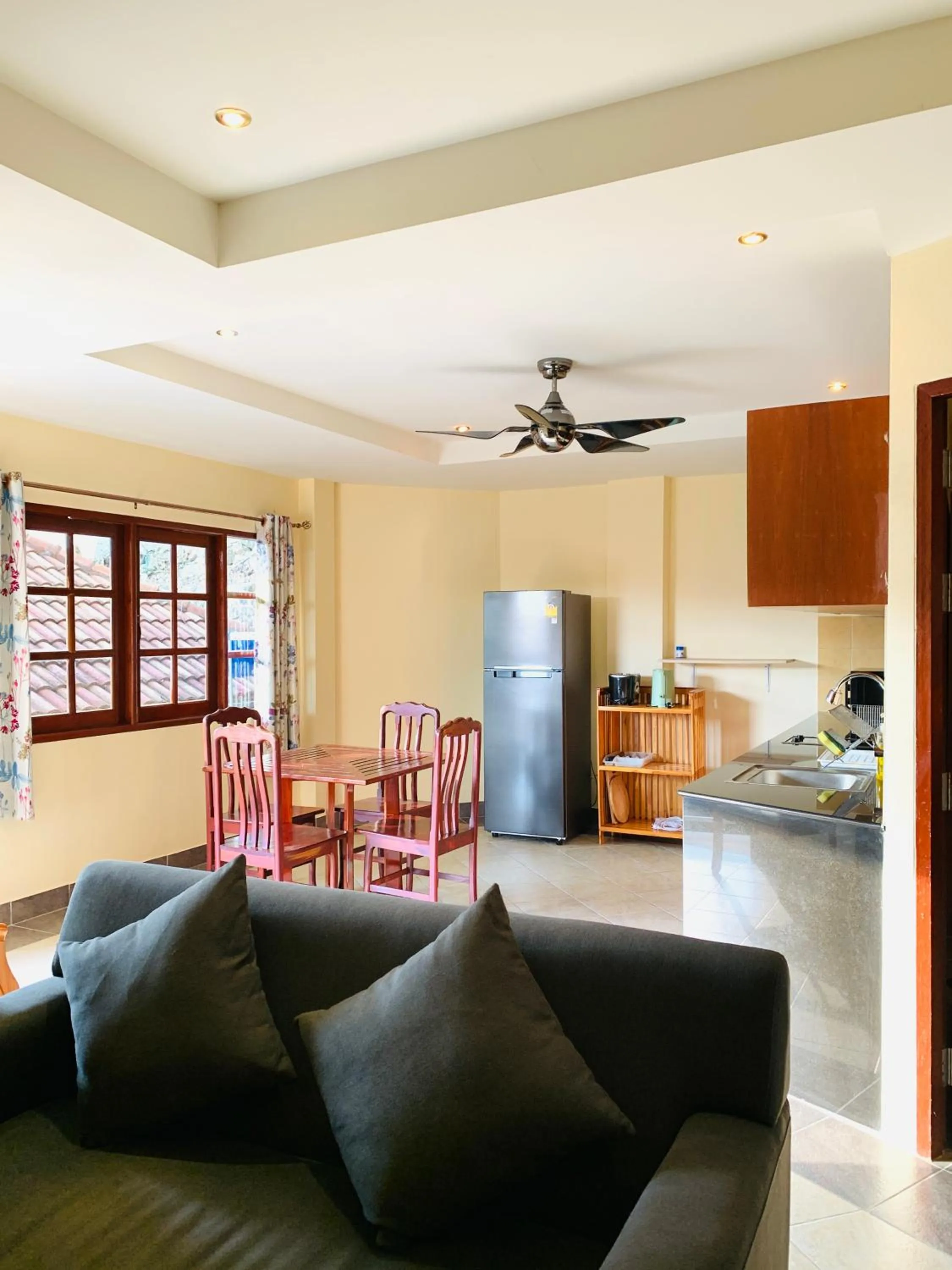 Seating area in Scan House Apartment