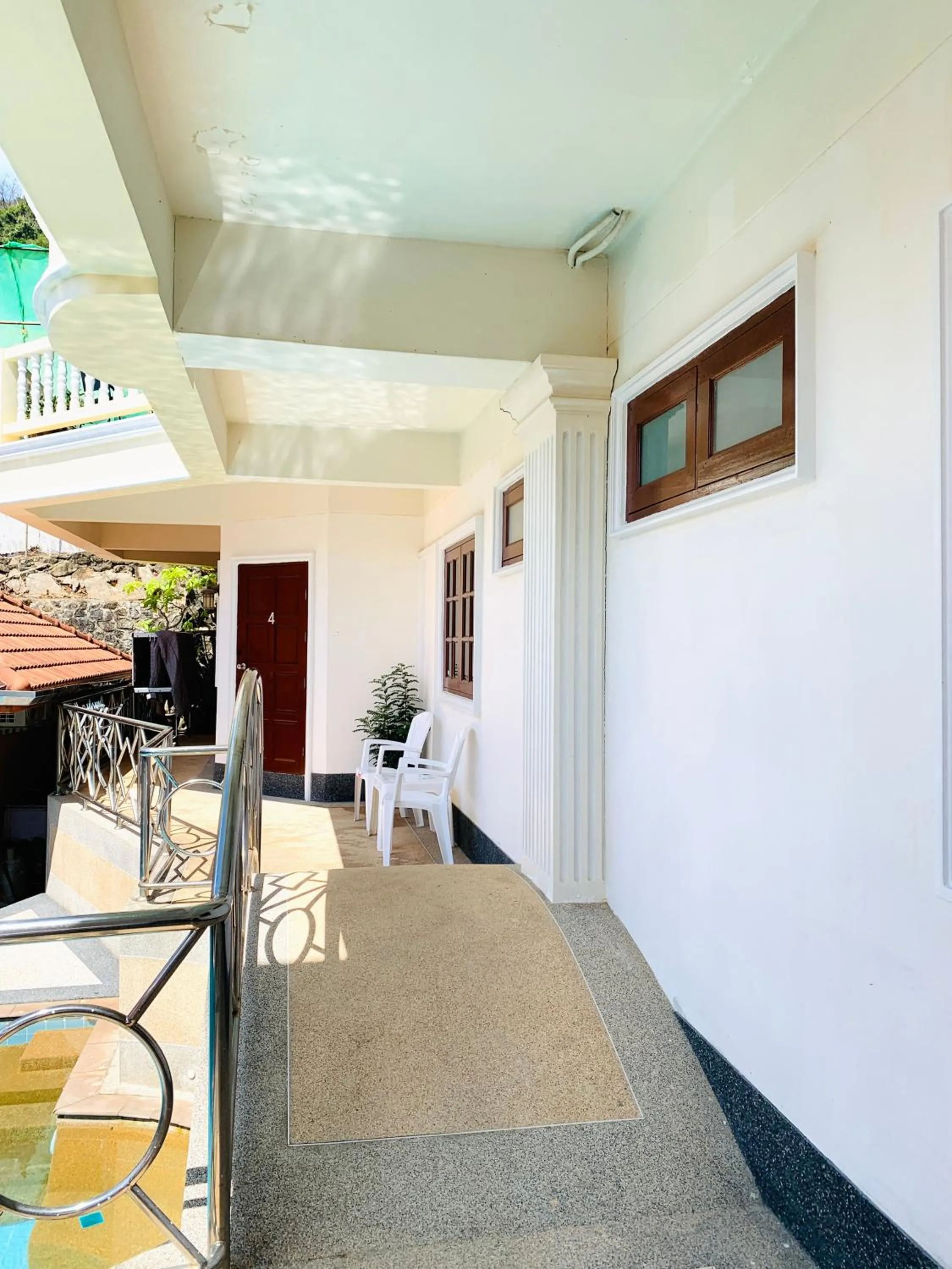 Balcony/Terrace in Scan House Apartment